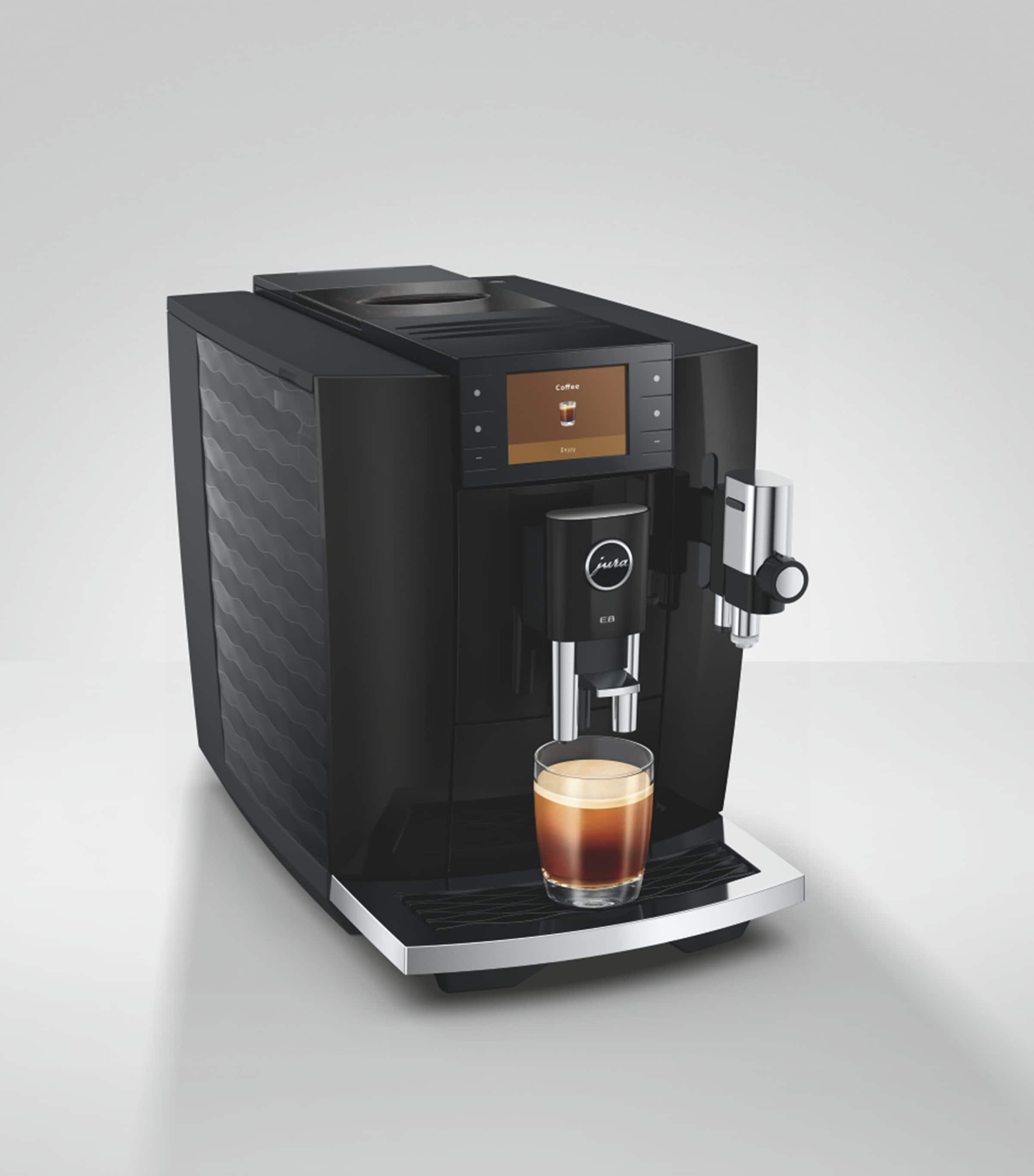Jura E8 Coffee Machine Black Image 8
