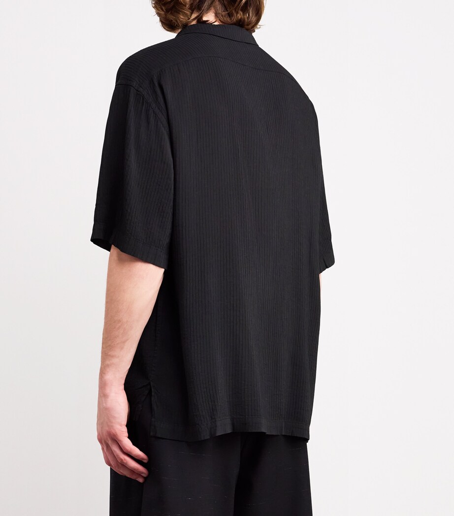 Barena Mens Short-Sleeve Shirt Nero Image 4