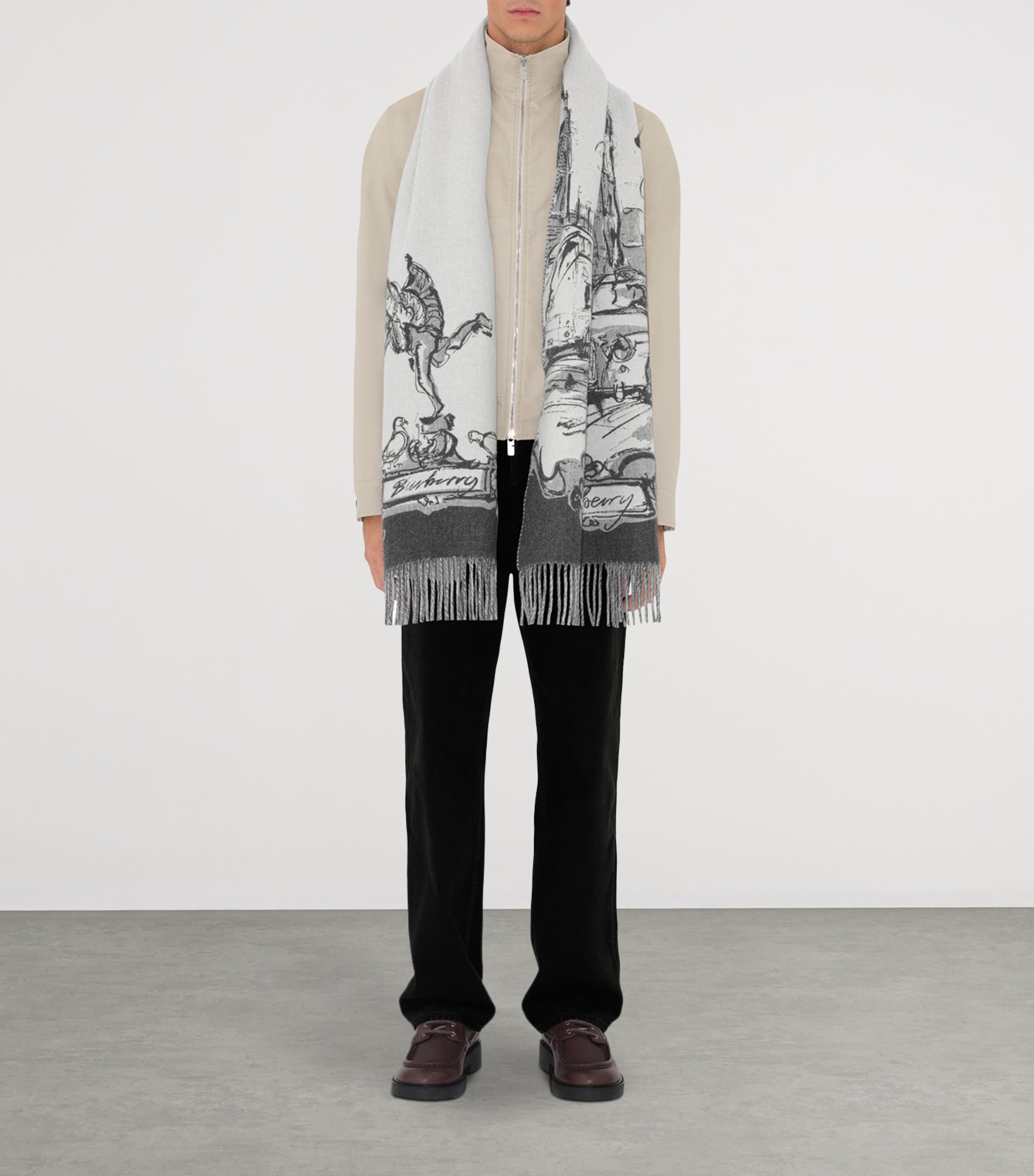 Cashmere Westminster Scarf WISP Image 5