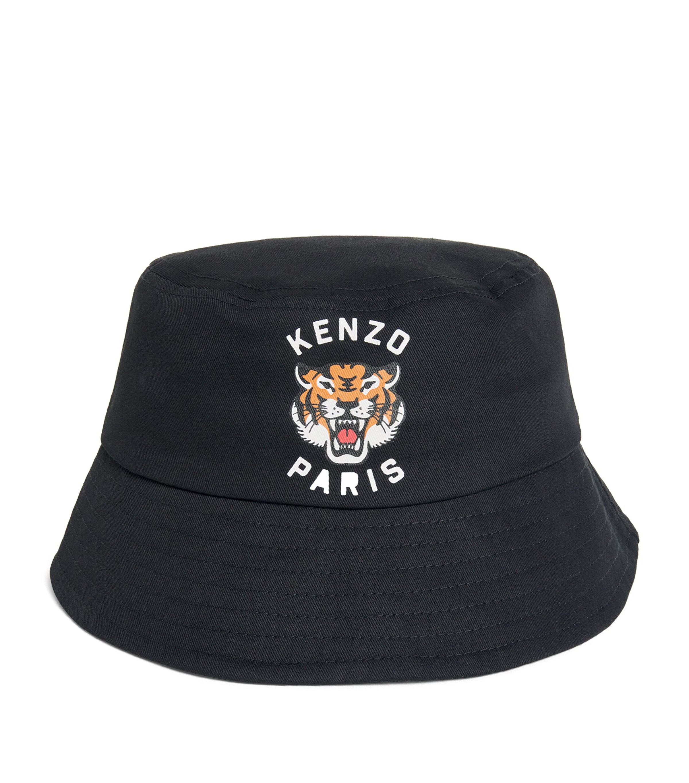 Kenzo Kids Tiger Bucket Hat Slate Blue Image 1