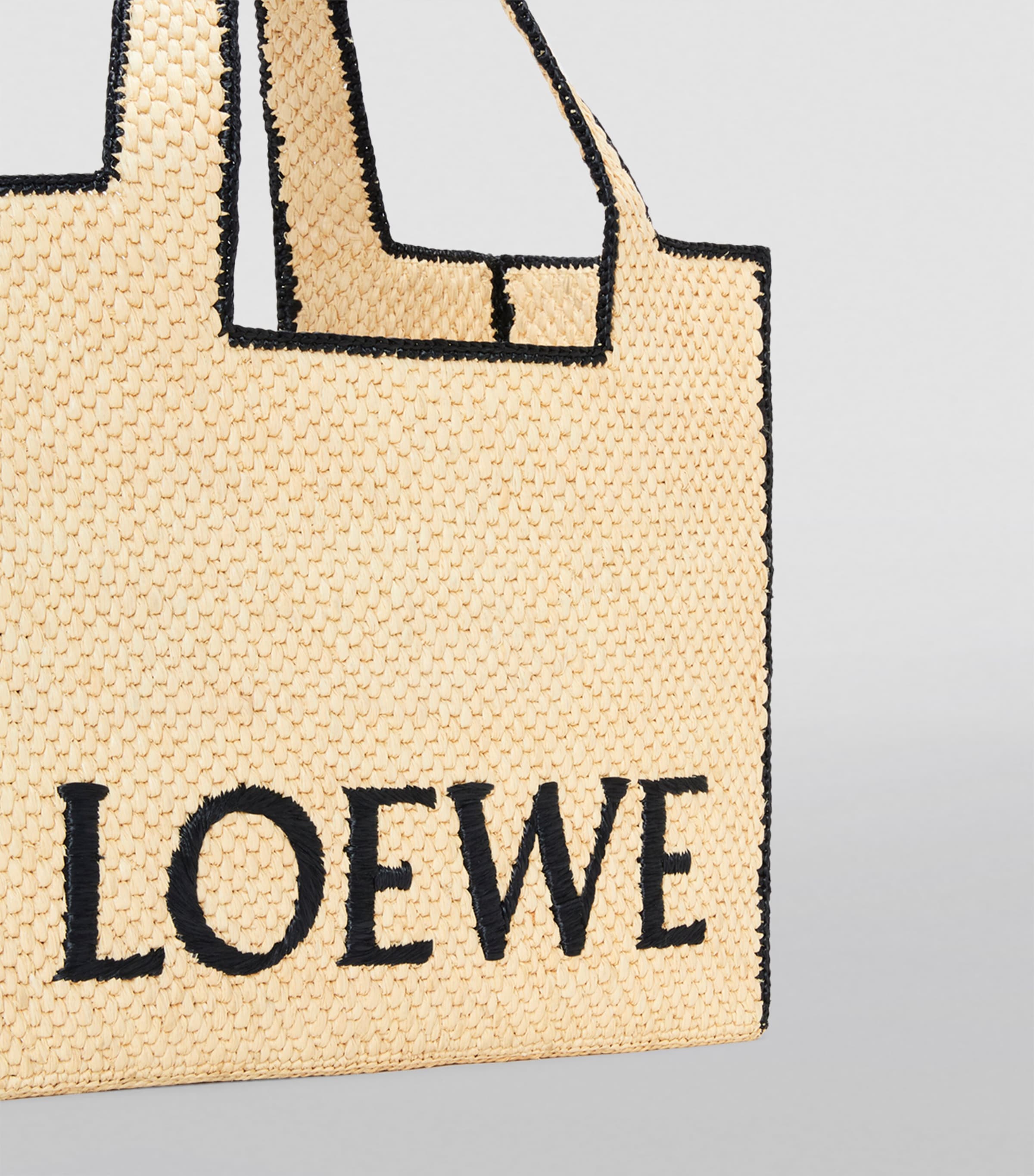 LOEWE x Paula's Ibiza Large Font Tote Bag | Harrods US