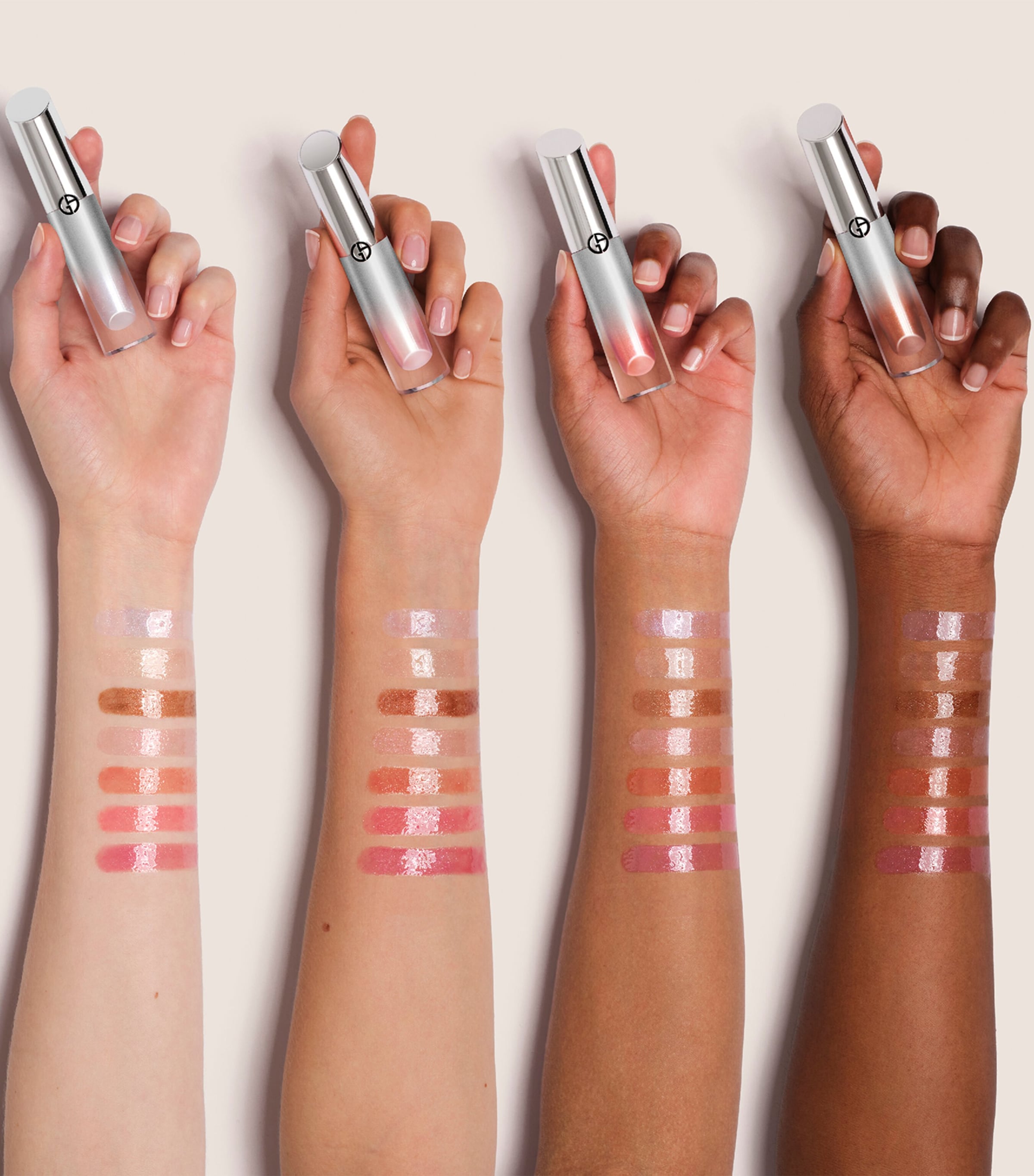 Armani Prisma Glass Icy Plumper Lip Gloss FROZEN AMETHYST Image 2