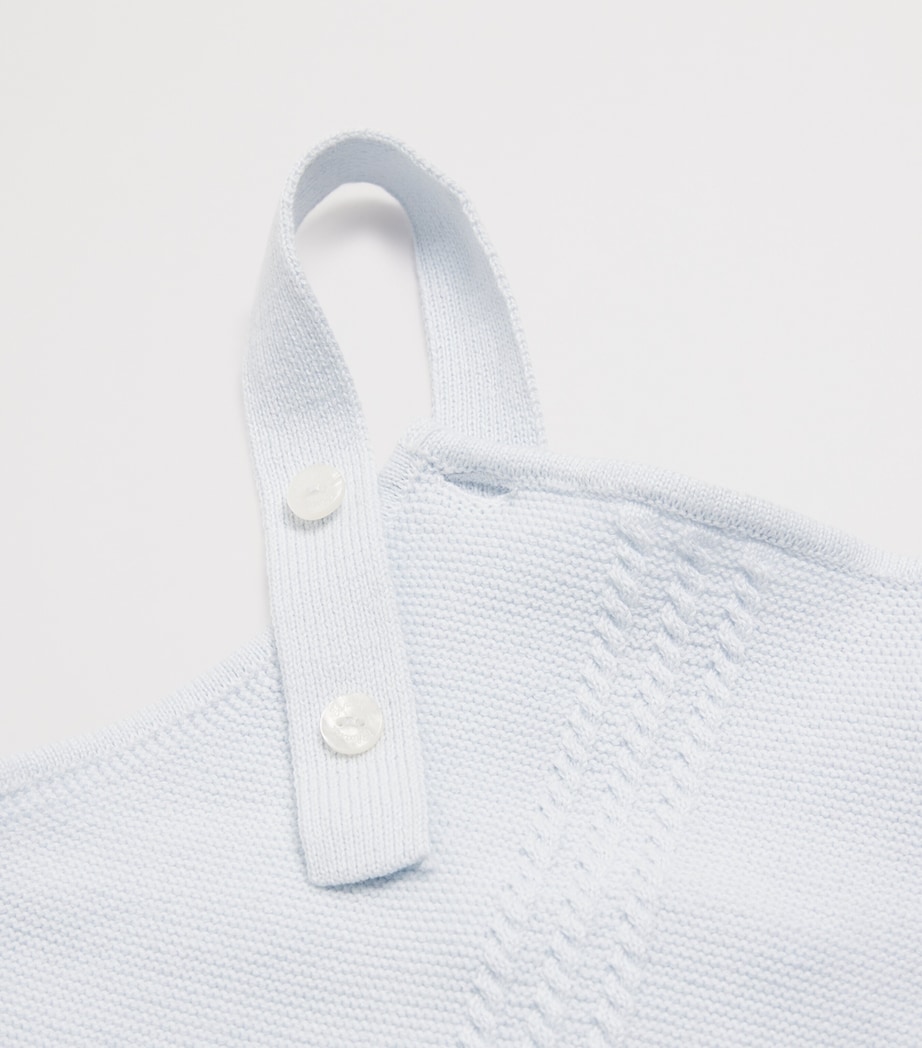 Cotton Knitted Dungarees (1-24 Months) 41CIEL Image 3