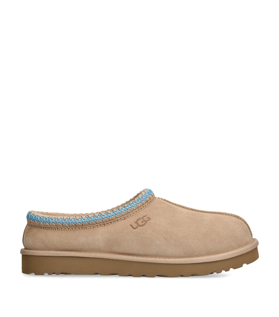 Suede Tasman Slippers BONE Image 1