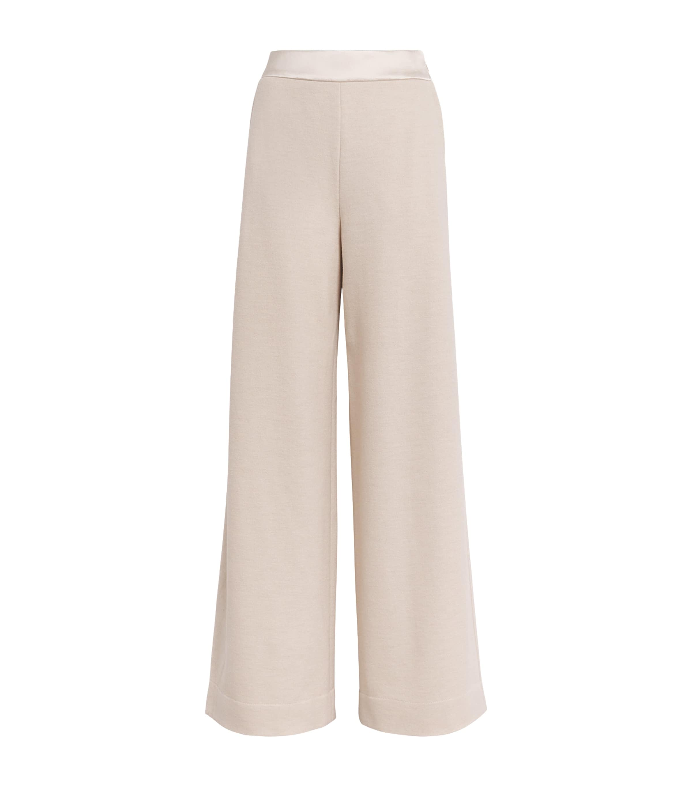 Agnona Cashmere-wool Tessa Trousers In Multi