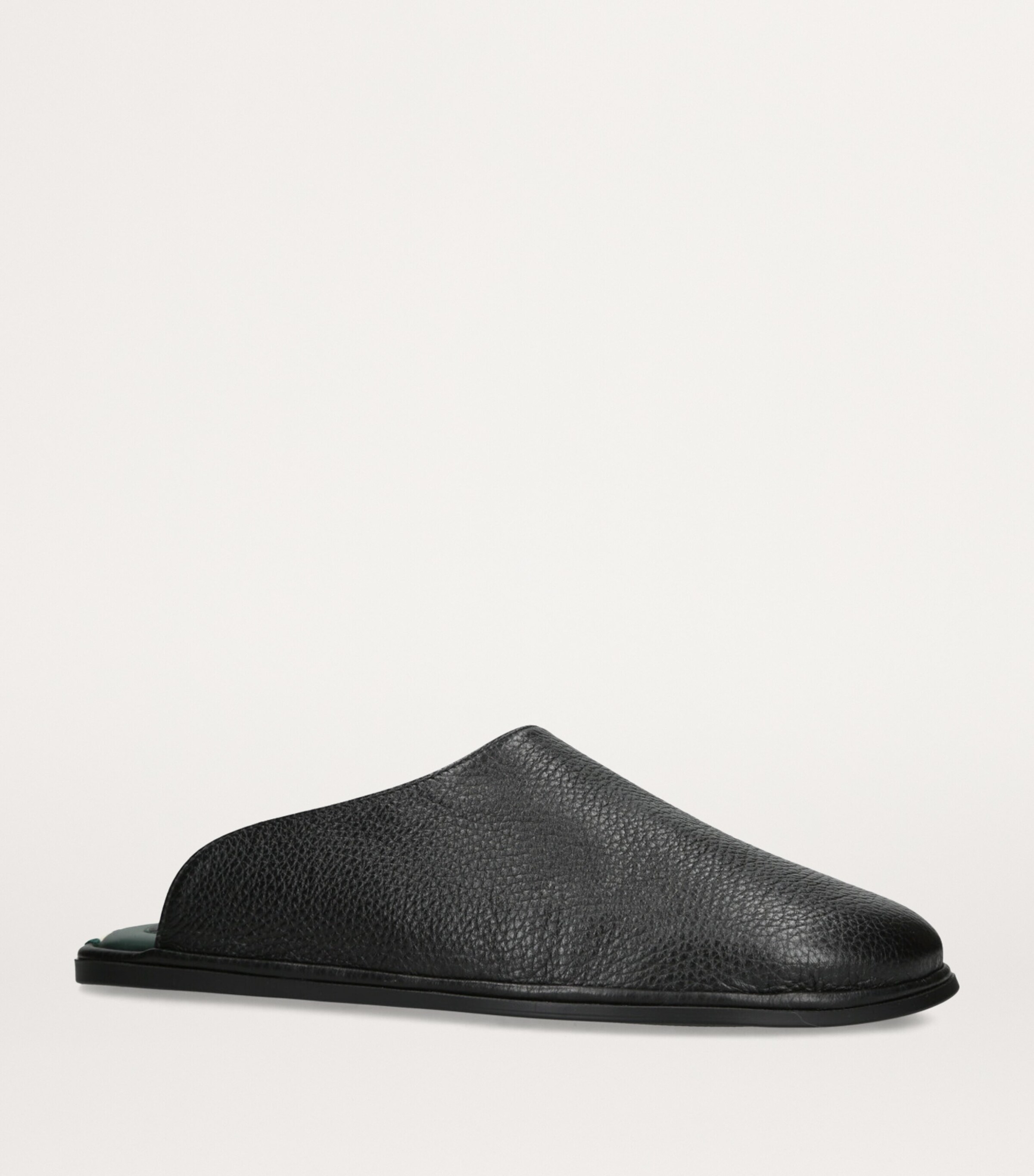 Leather Mules BLACK Image 3