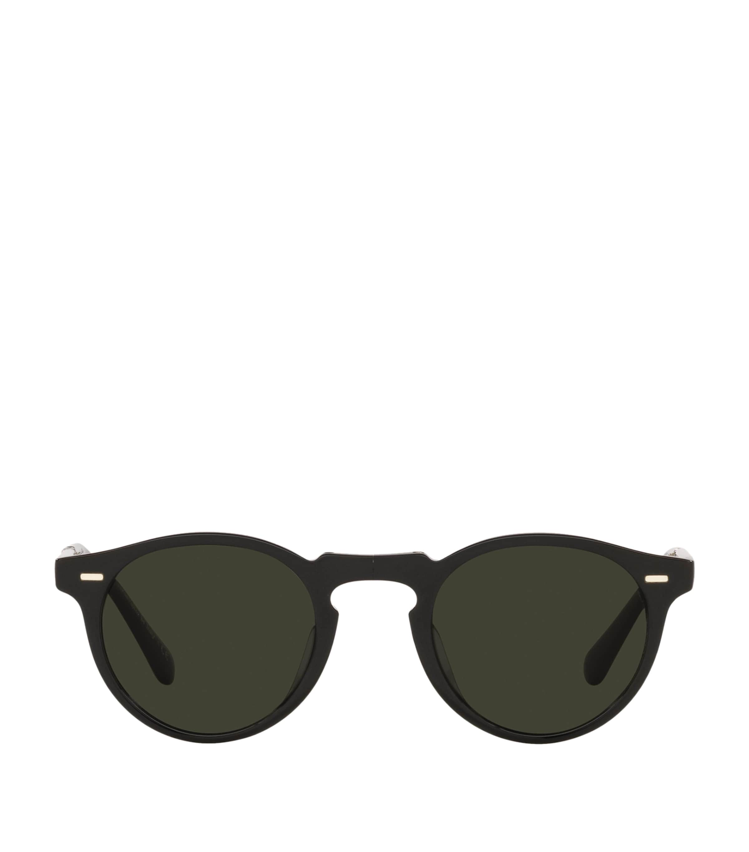 Oliver Peoples Gregory Peck Sunglasses In Black