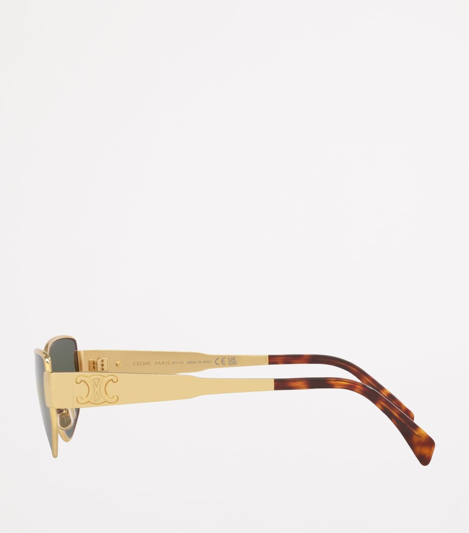 Celine Metal Triomphe Cat Eye Sunglasses Image 3