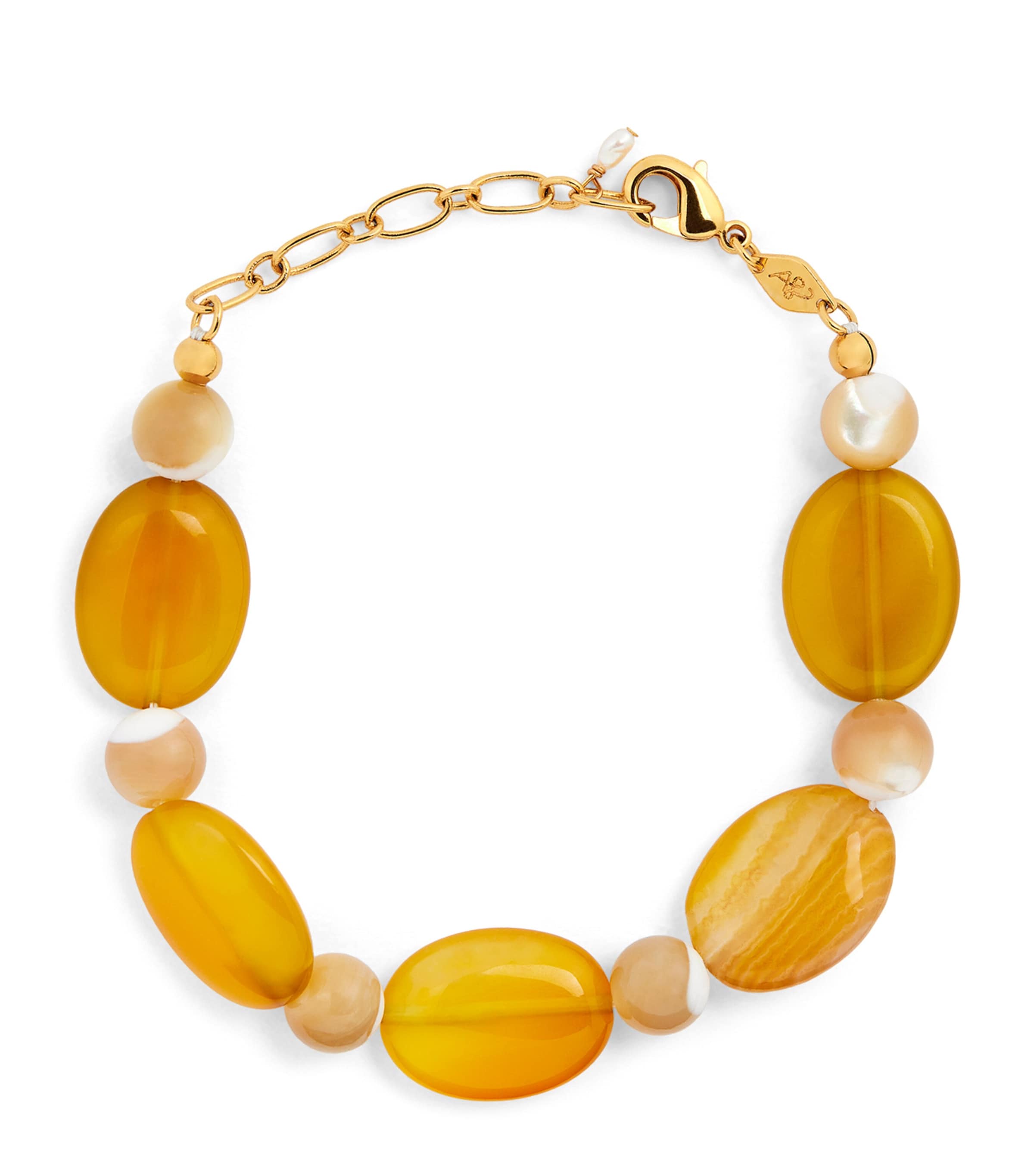 Anni Lu Gold-Plated Desert Dreamer Bracelet Butterscotch