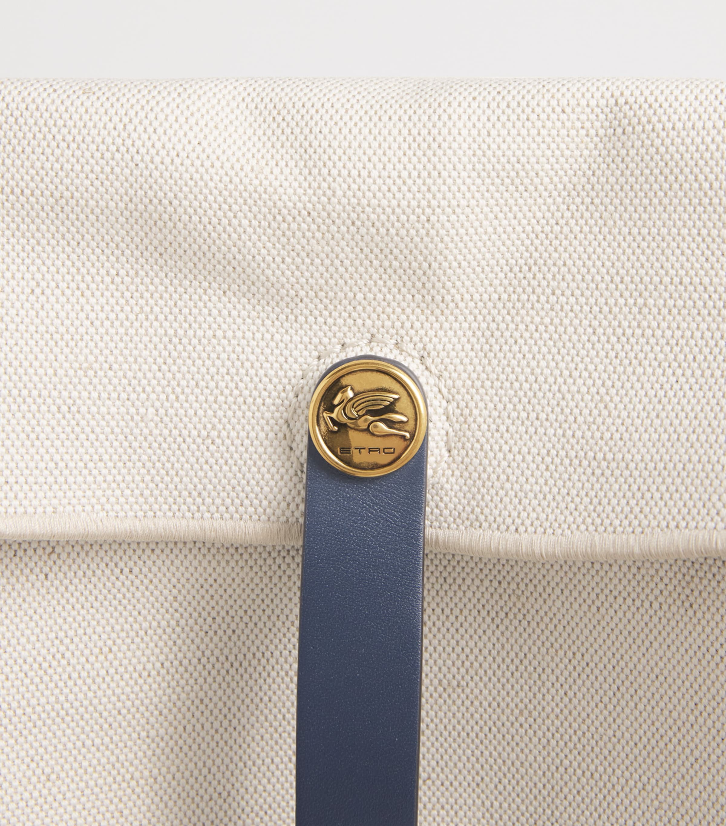 Etro Canvas Pony Tote Bag Image 6