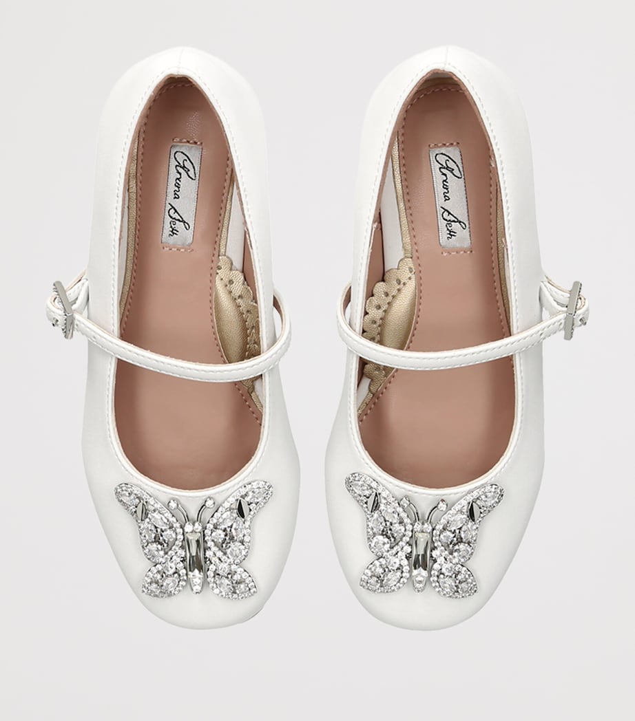 Aruna Seth Leather Lulu Pumps White Image 3