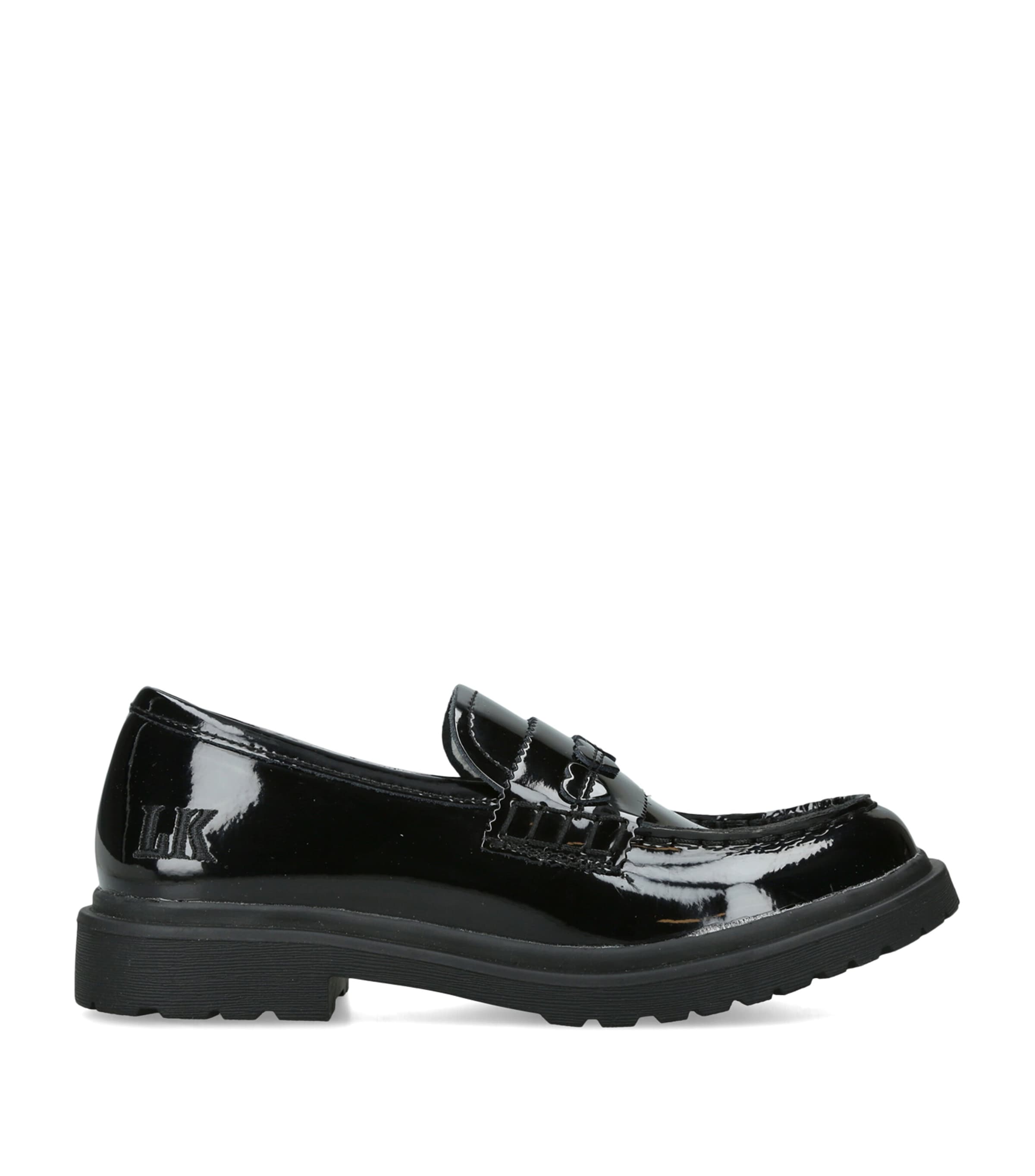 Lelli Kelly Patent Leather Clara Loafers Black Image 1