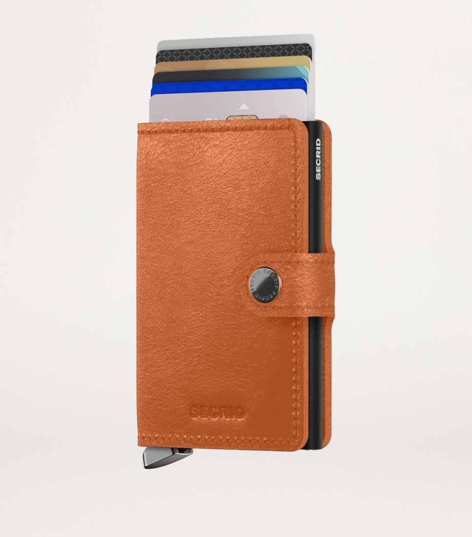 Leather Basco Miniwallet COGNAC Image 2