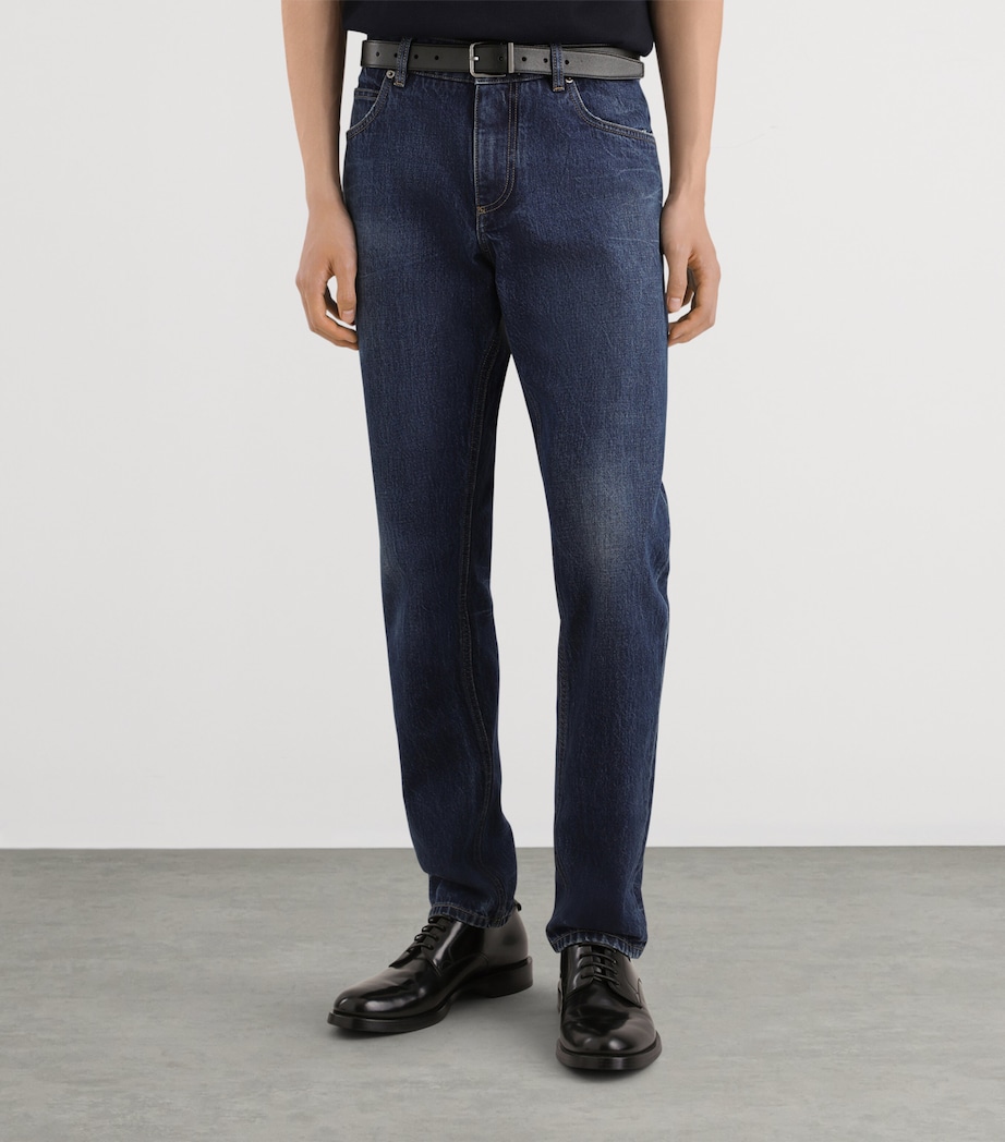 Embroidered Slim Jeans S9001-COMBINED Image 3