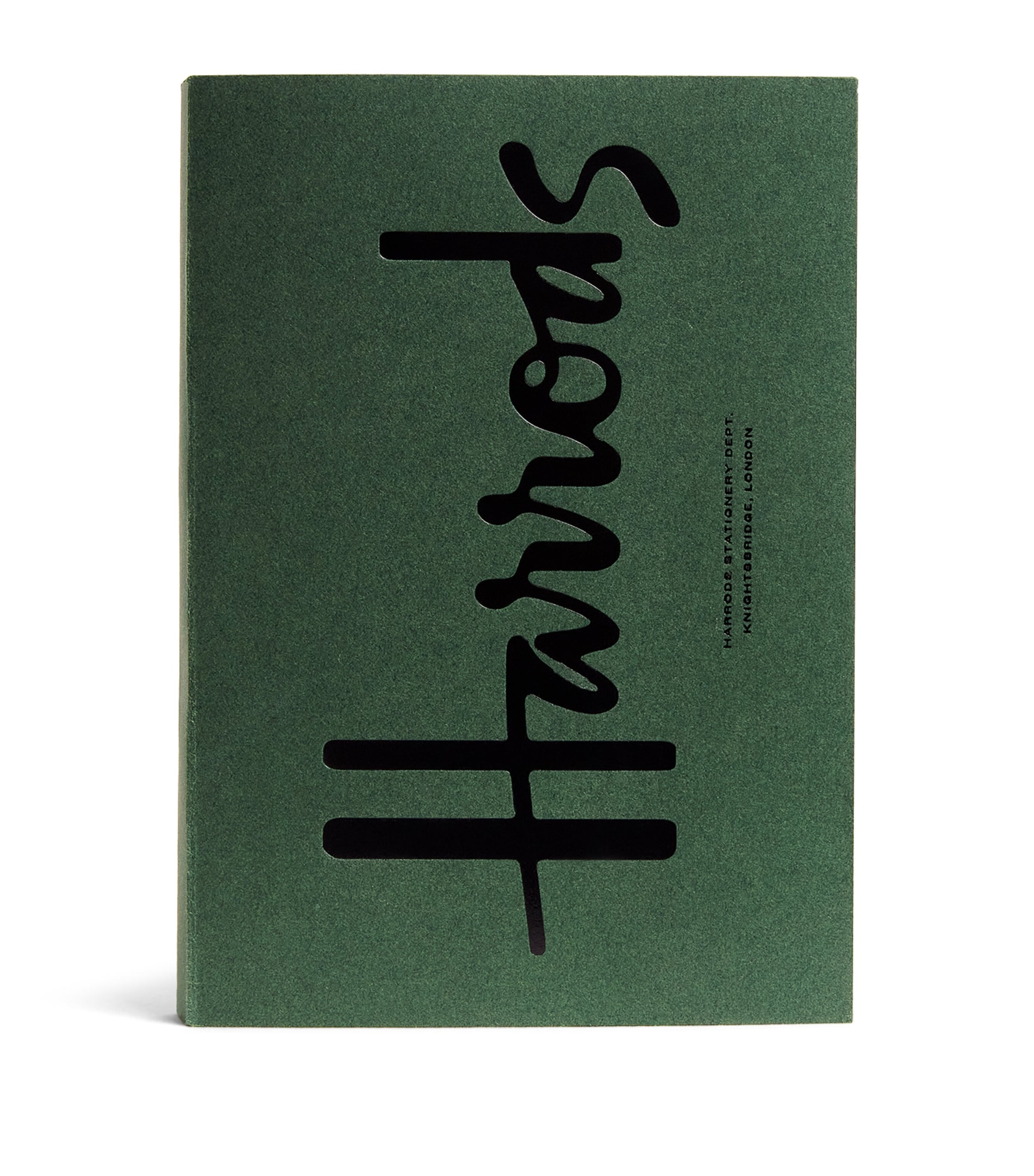 Harrods Logo A6 Notebook In Green