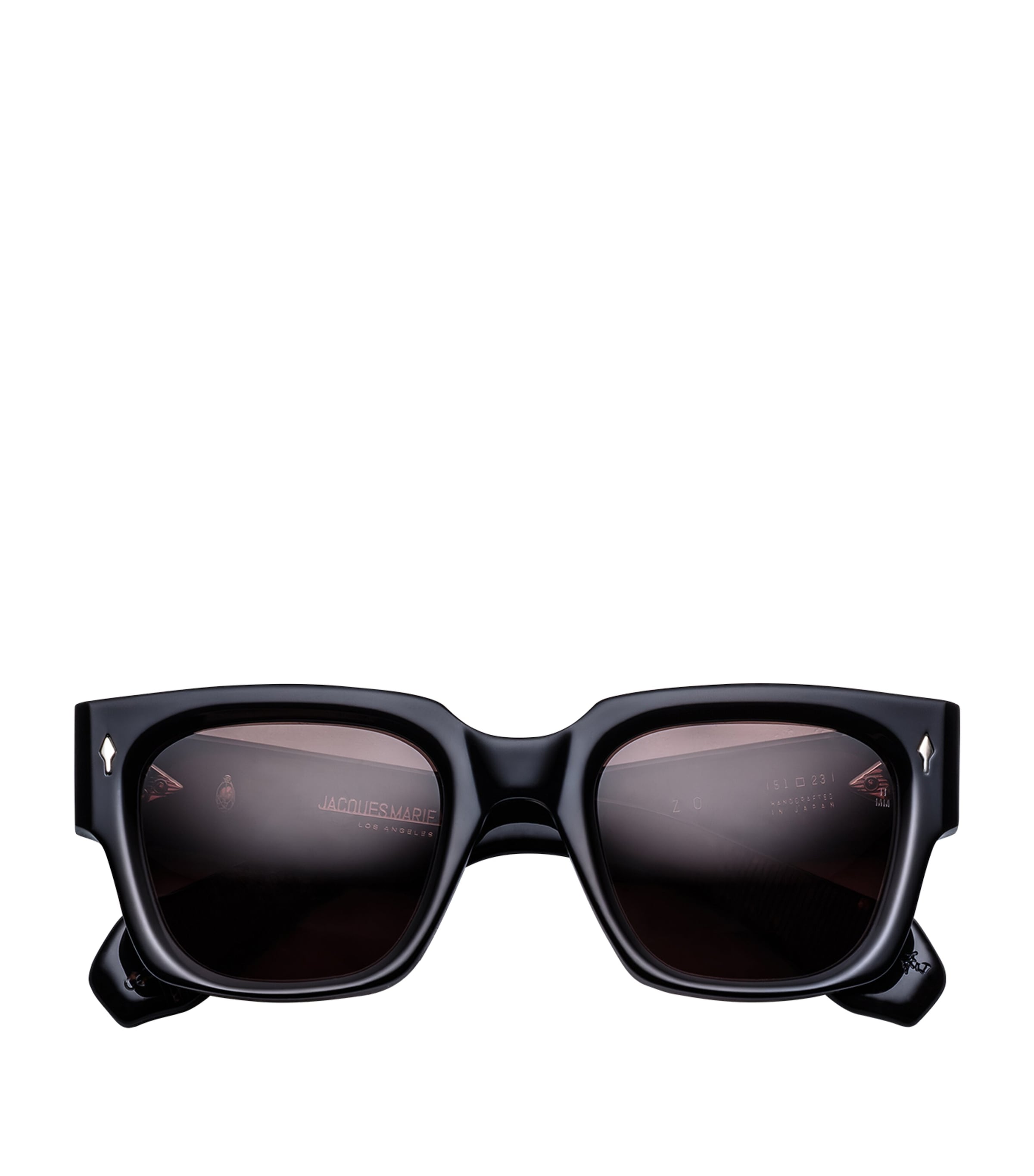 Acetate Enzo Sunglasses  DEEP BROWN  CR39 Image 1