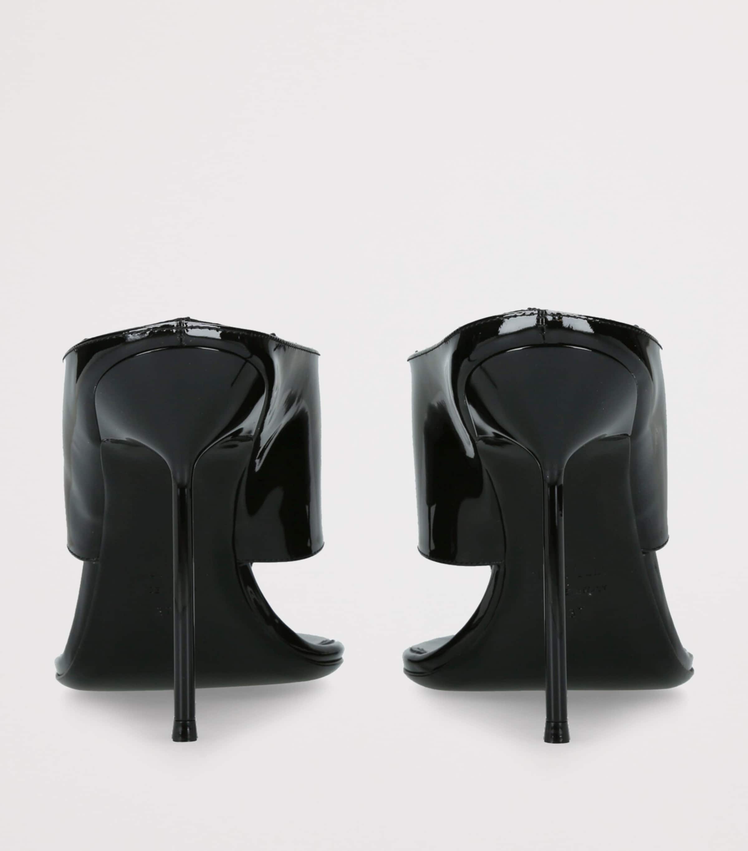 Paris Texas Patent Leather Lidia Sandals 105 Black Image 2