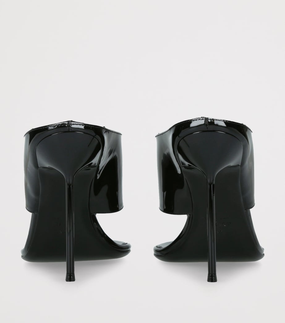 Paris Texas Patent Leather Lidia Sandals 105 Black Image 2