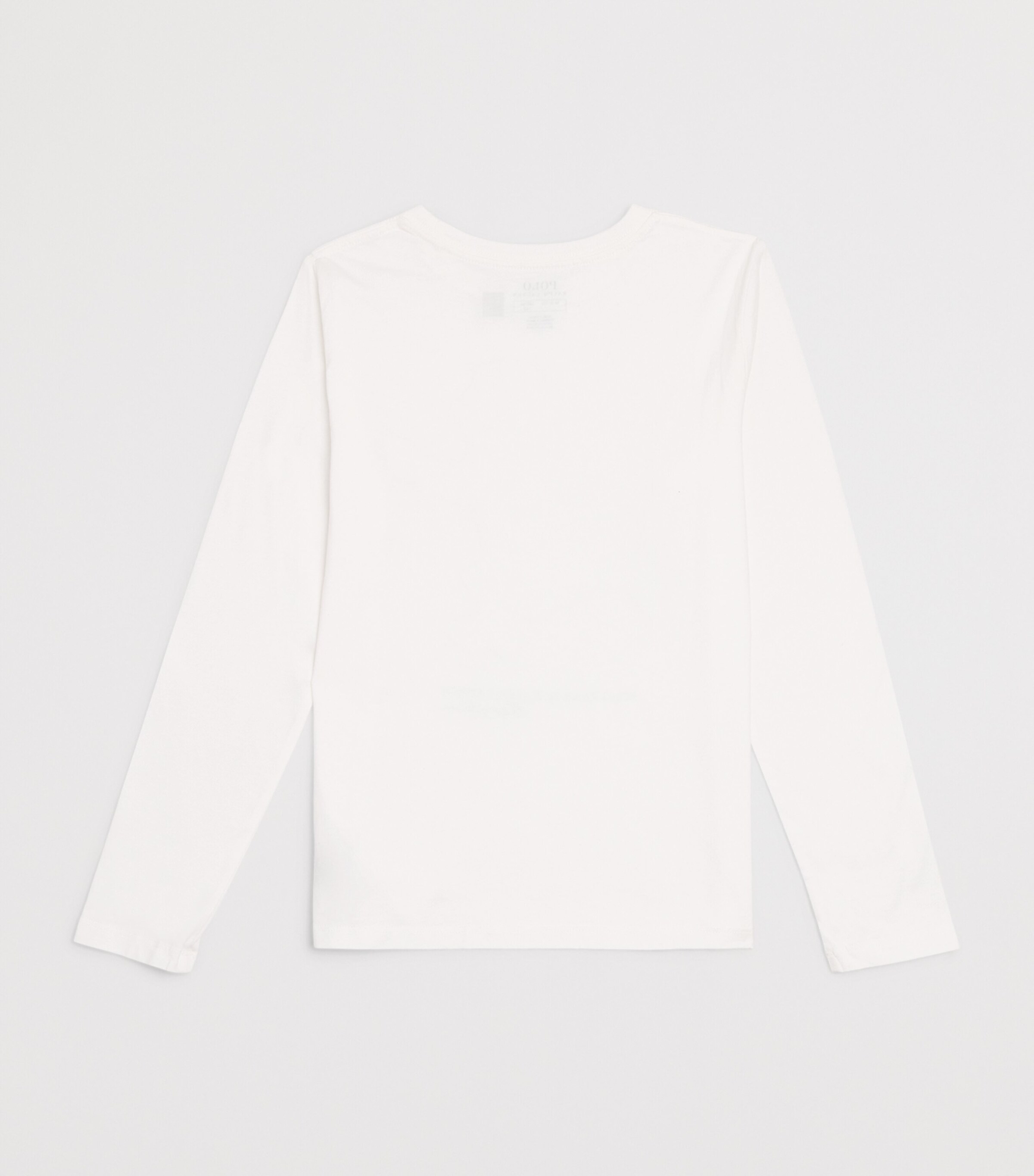 Skating Polo Bear Long-Sleeve T-Shirt (2-7 Years) CREAM Image 2