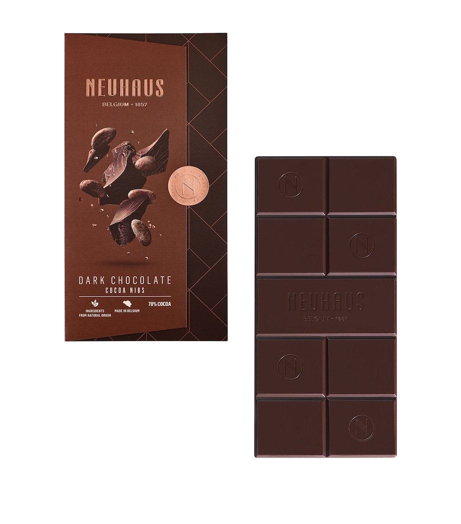 Origin Ecuador Cocoa Nibs Dark Chocolate Bar (100g) NO COLOUR Image 3