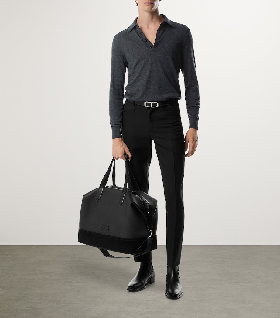 Grained Leather Buckley Holdall 1N001 Image 5