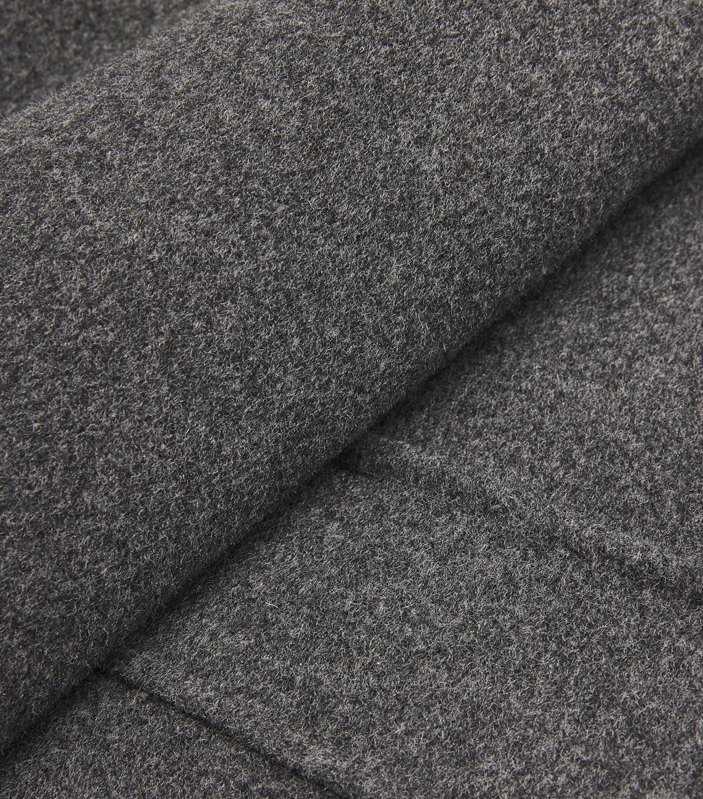 Weekend Max Mara Womens Wool-Blend Overcoat Dark Grey Image 5