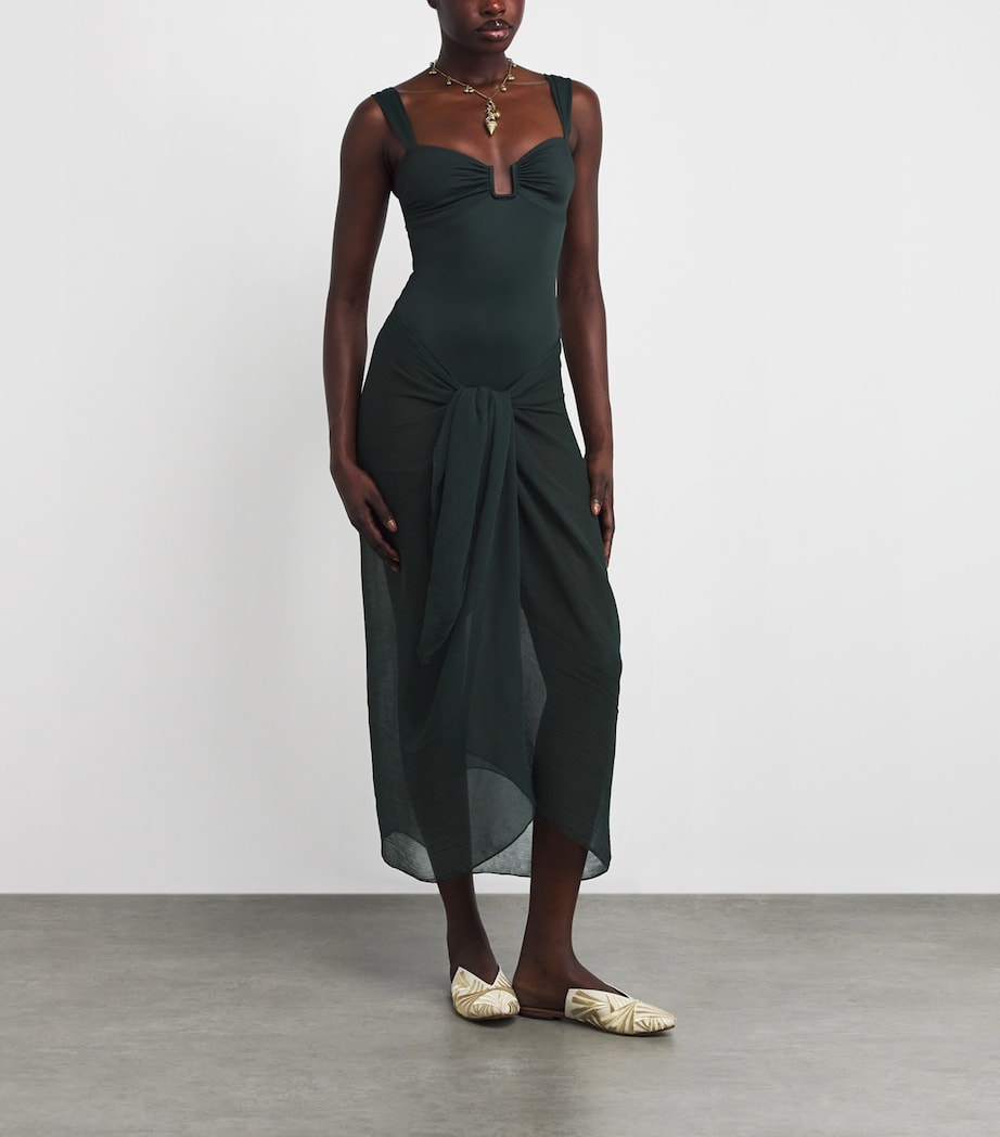 Santorini Sarong IVY GREEN Image 2