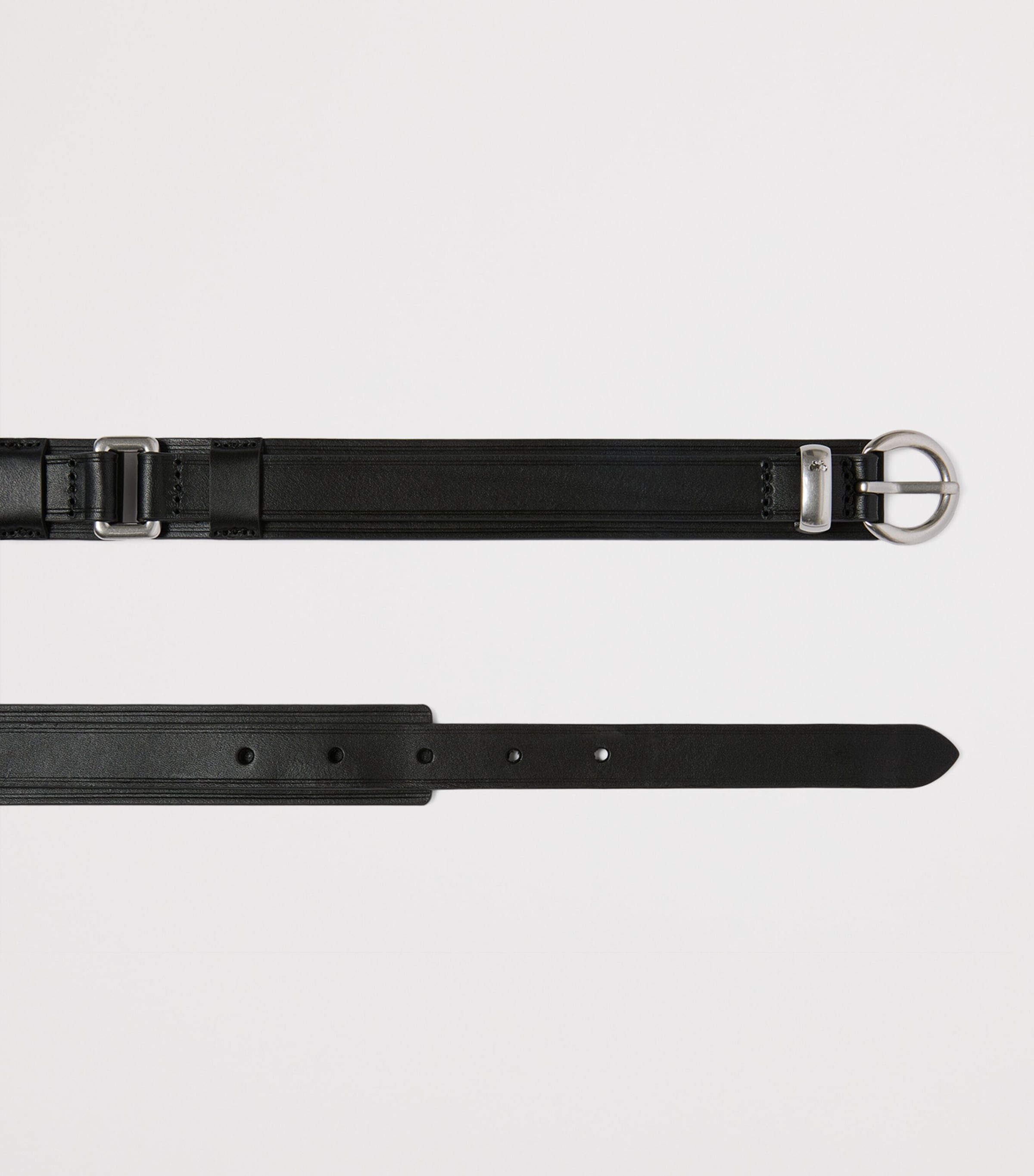Weekend Max Mara Leather Belt Black Image 2