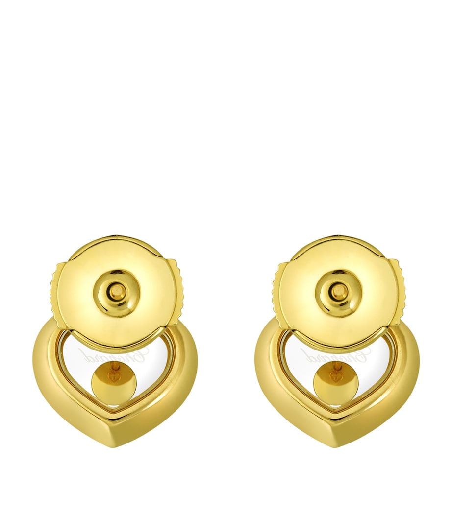 Yellow Gold and Diamond Happy Diamonds Icons Earrings 18K YELLOW GOLD Image 2