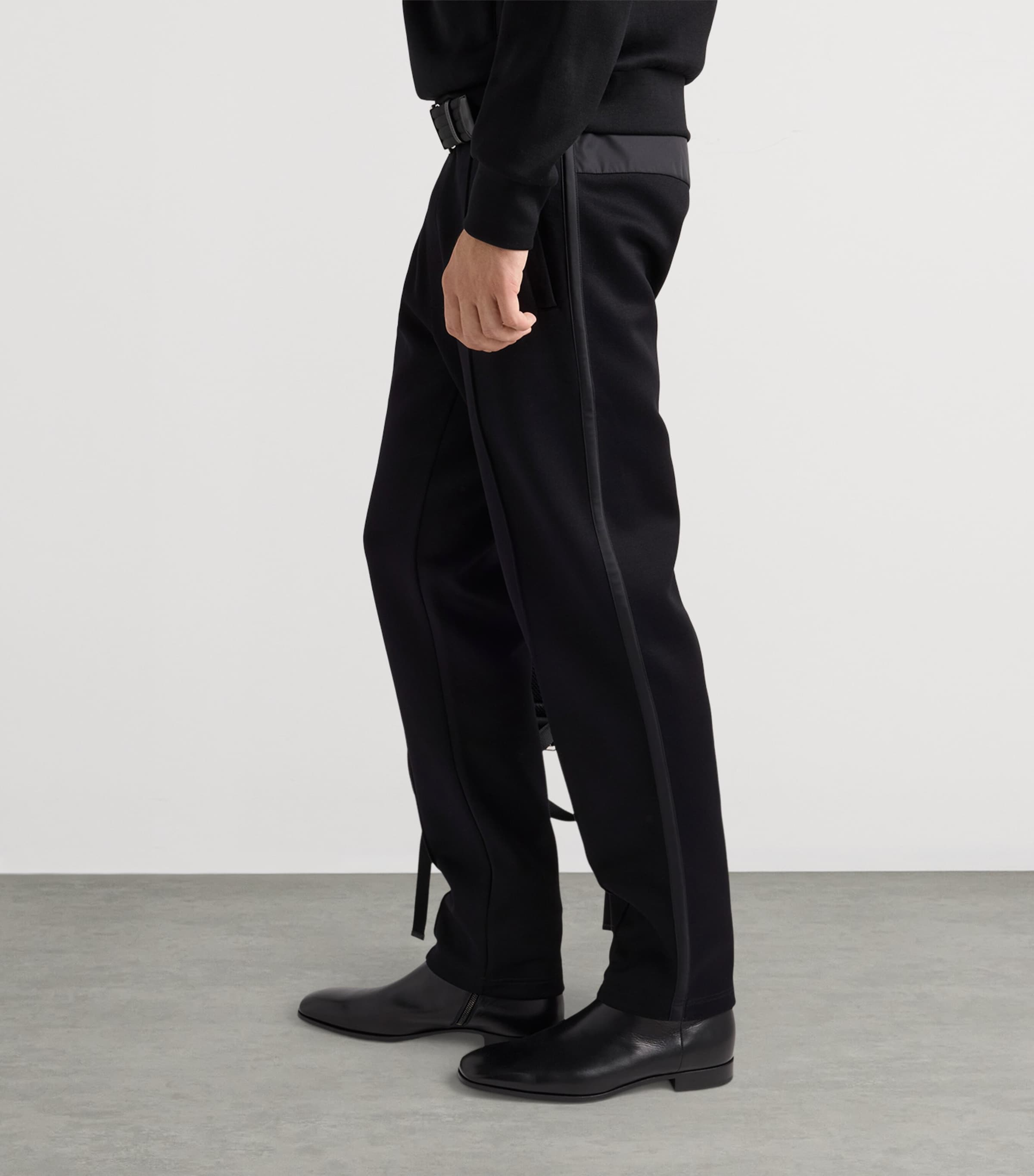 Cotton and Re-Nylon Straight Trousers F0806 Image 3