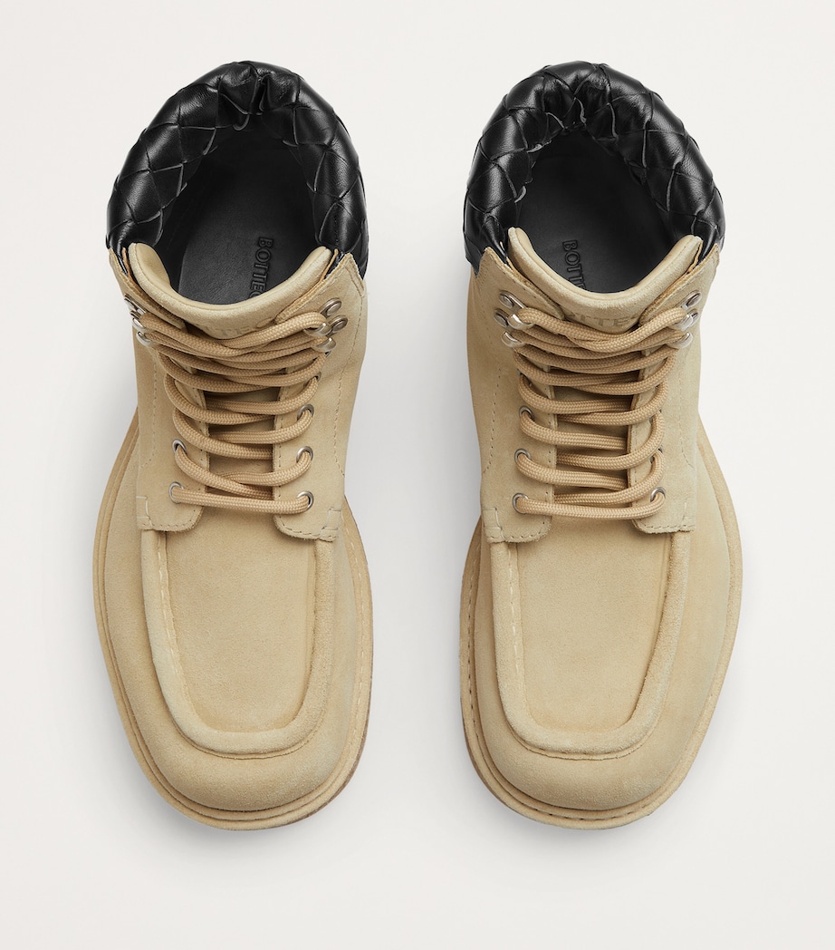 Suede Haddock Lace-Up Boots 2529 Image 4