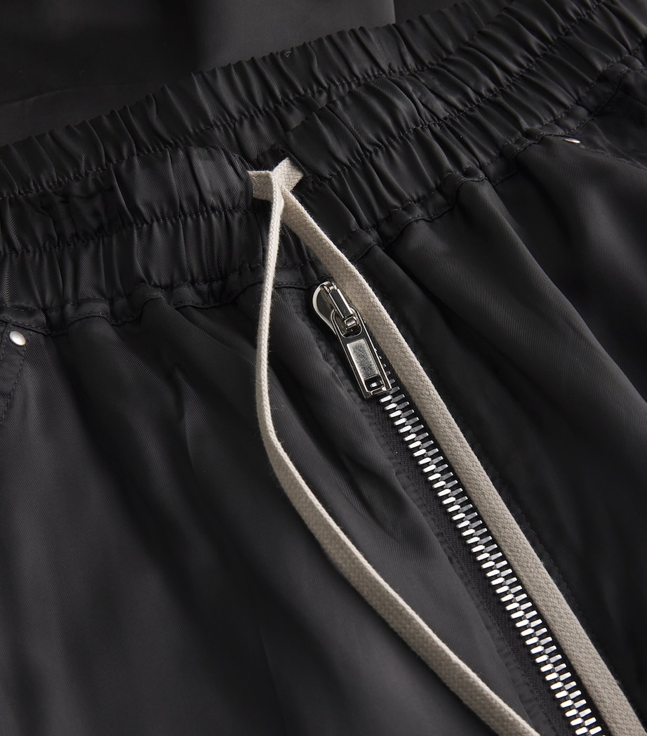 Cargobelas Wide-Leg Trousers 9 BLACK Image 5