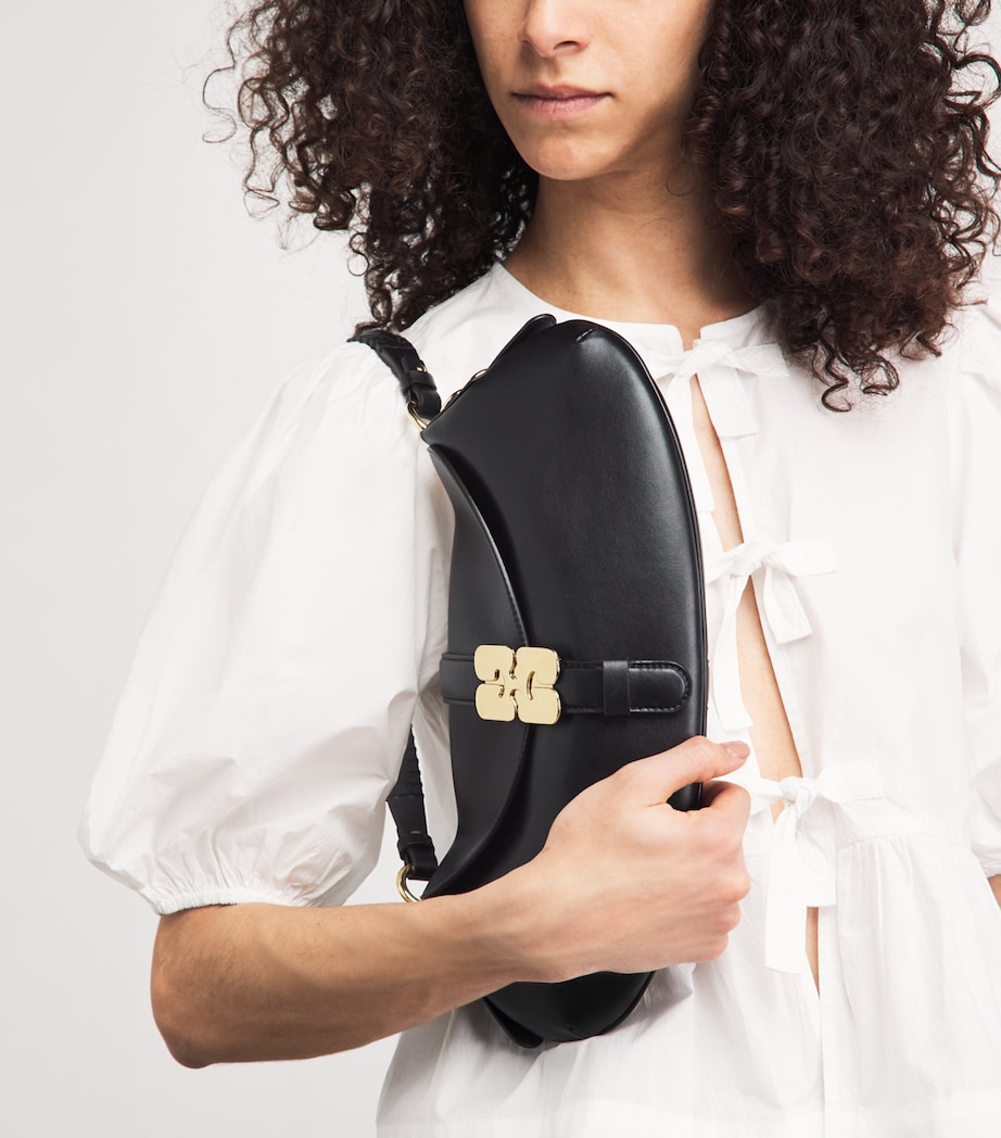 GANNI B-Kat Shoulder Bag Black Image 4