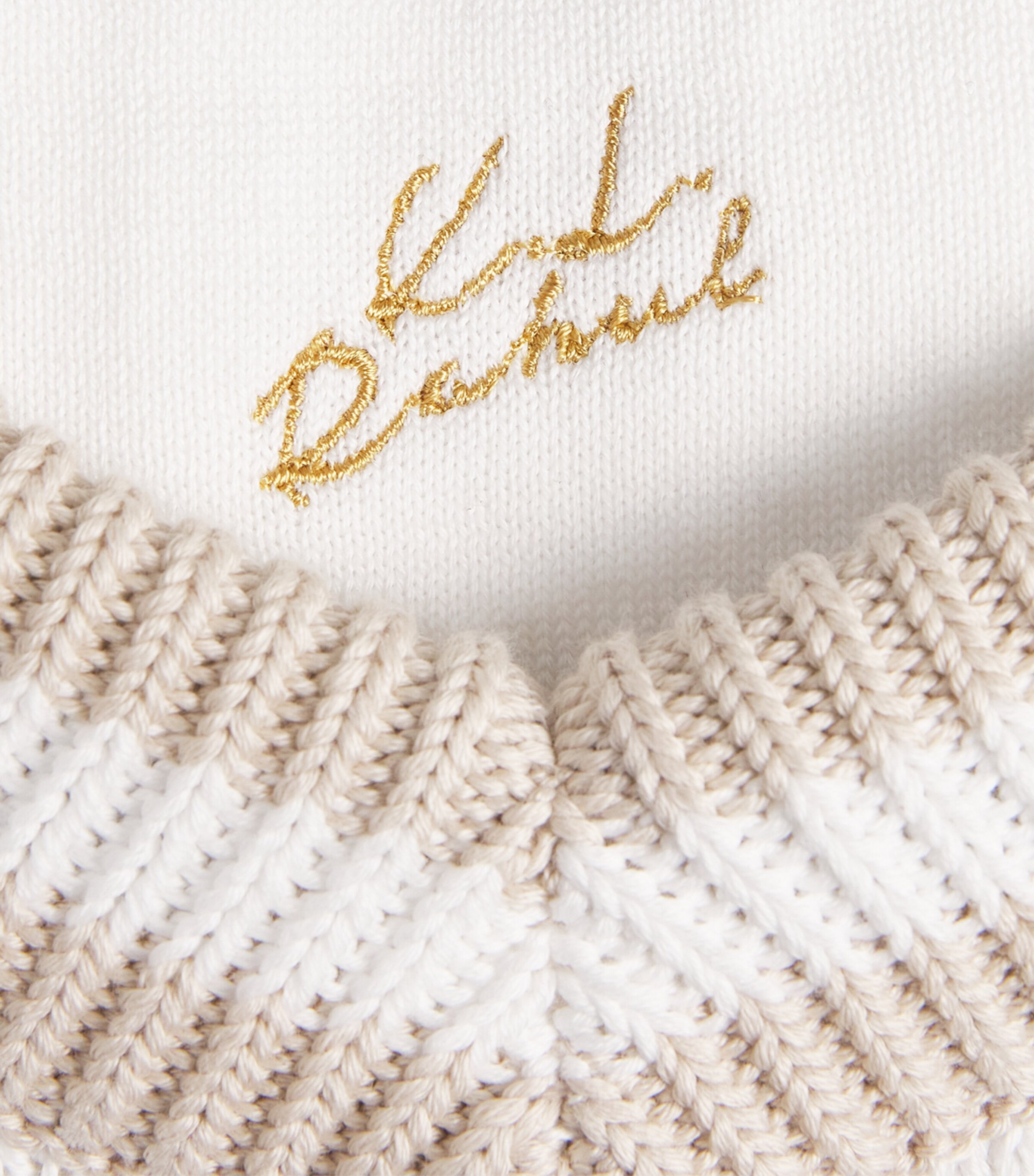 Paul & Shark Mens Cotton Cable-Knit Sweater Off White Image 6