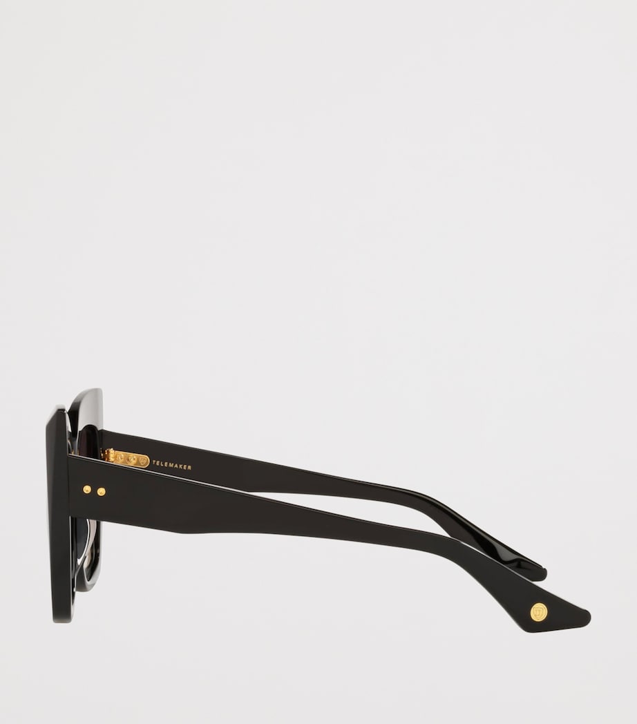 DITA Telemaker Cat Eye Sunglasses Black Image 3