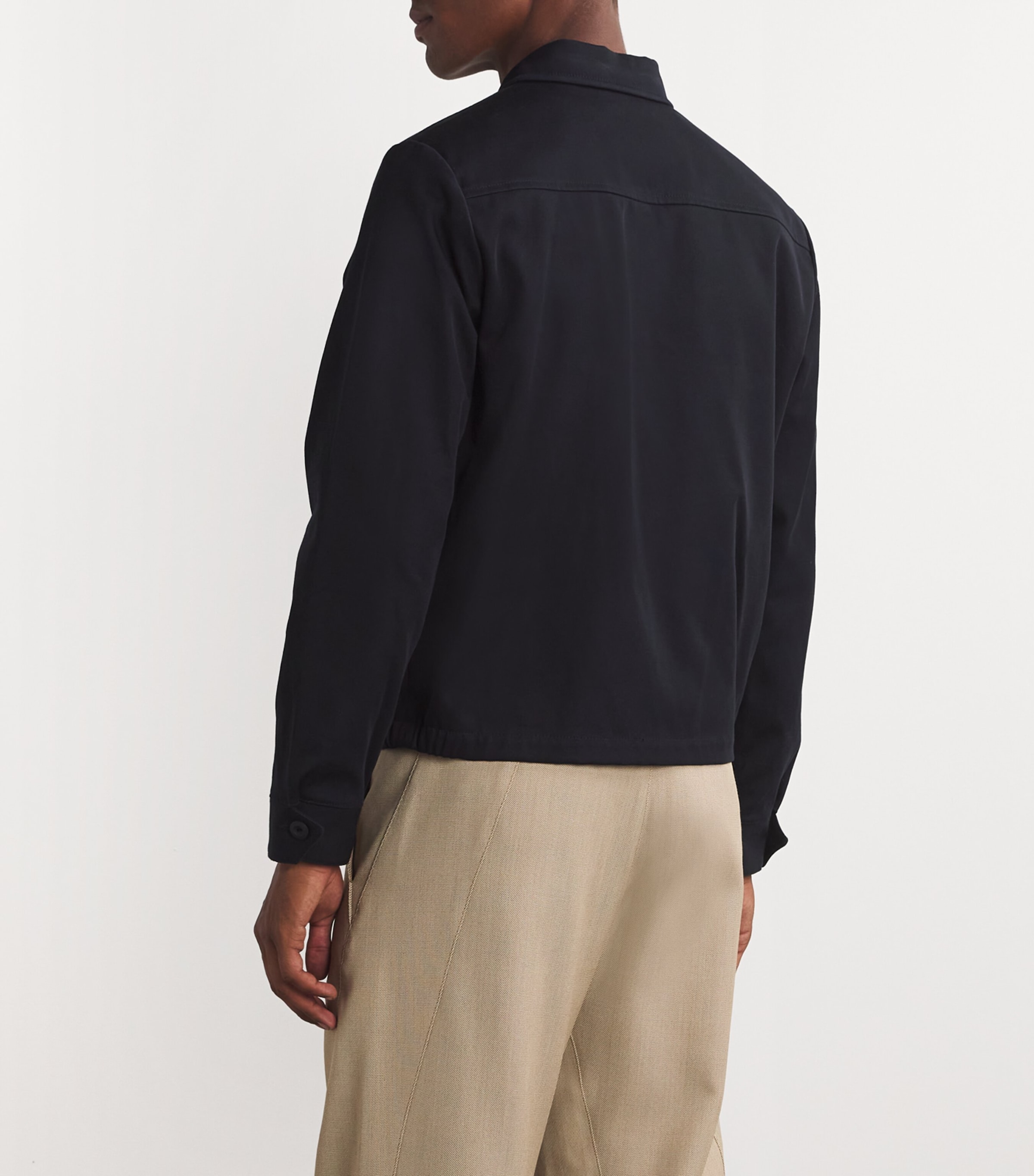 Cotton Field Jacket NAVY BLUE Image 4