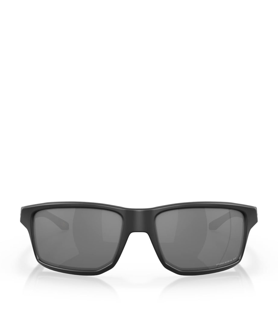 Oakley Gibston Rectangle Sunglasses Black Image 1