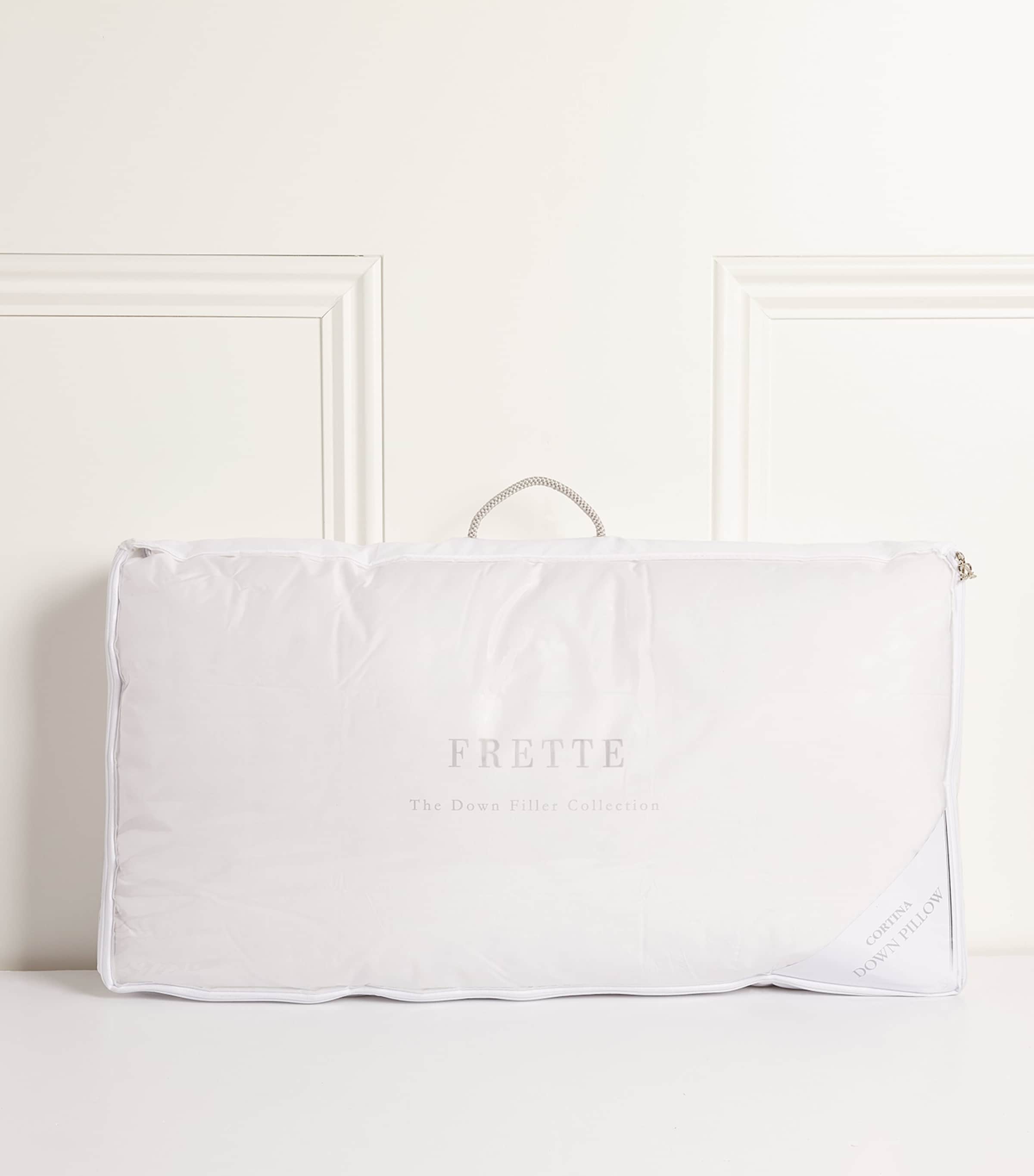 Medium-Firm Cortina Down King Pillow (53cm x 94cm) B100  WHITE Image 2