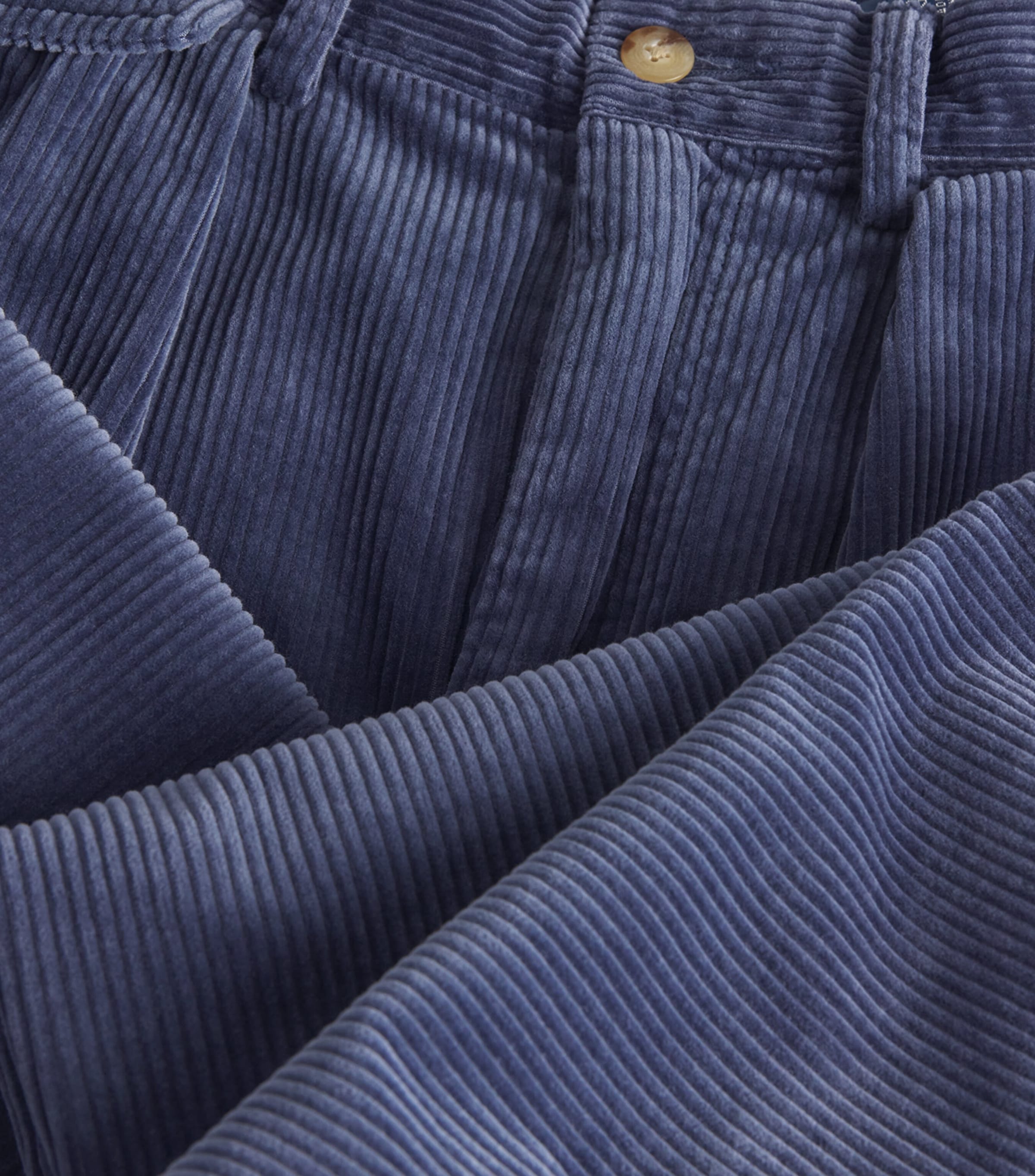 Corduroy Whitman Trousers NAVY Image 5