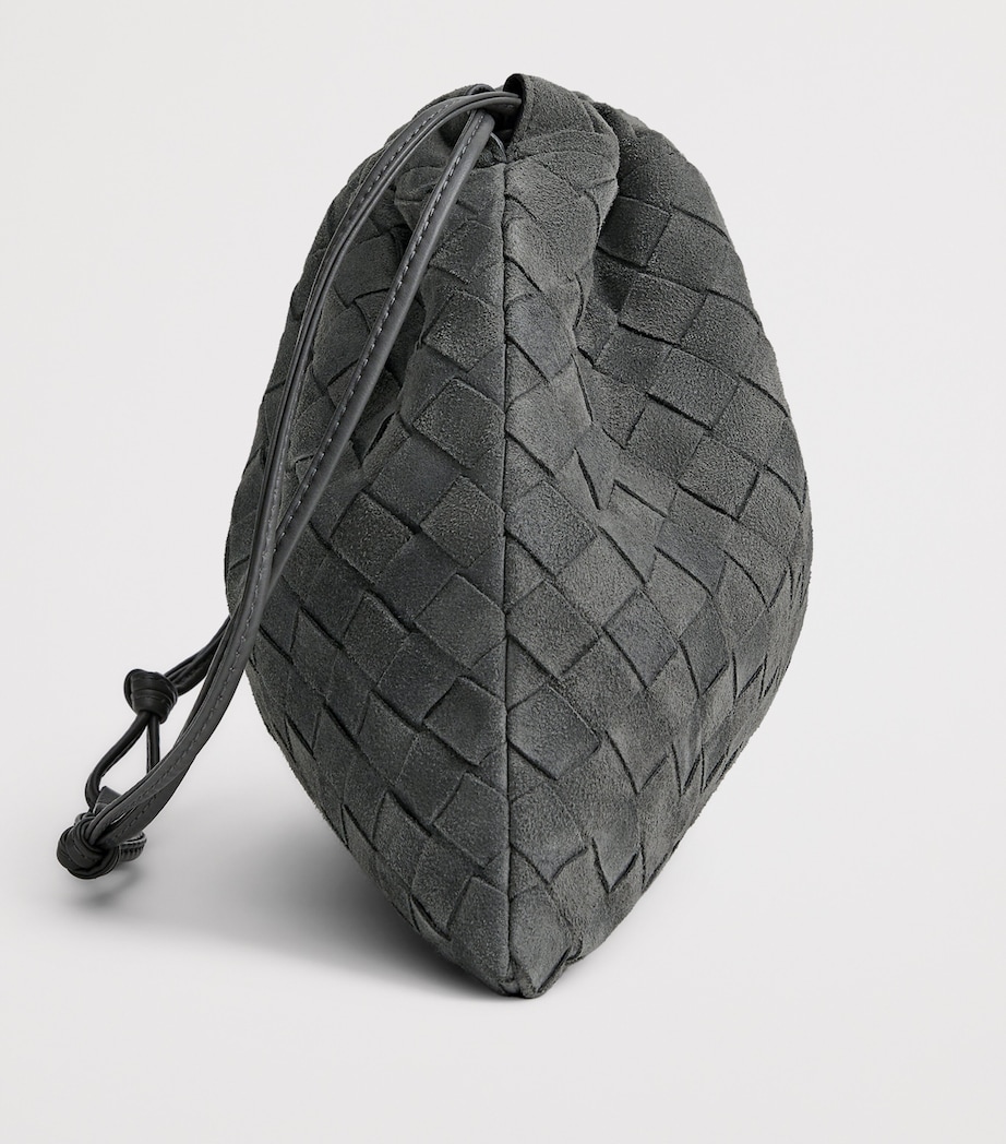 Bottega Veneta Suede Intrecciato Pouch Image 3