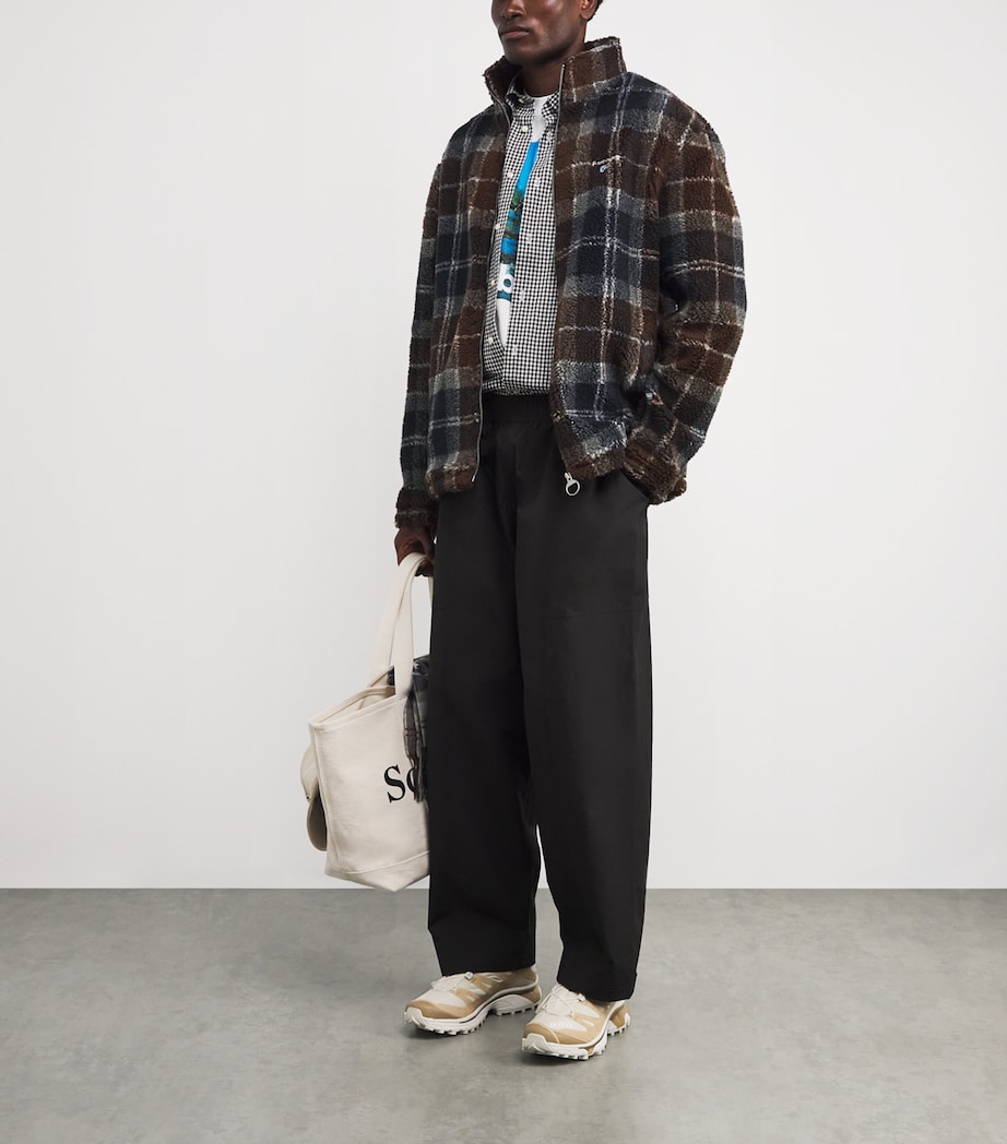 Tartan Sherpa Fleece Jacket MIDNIGHT OAK TARTAN Image 2