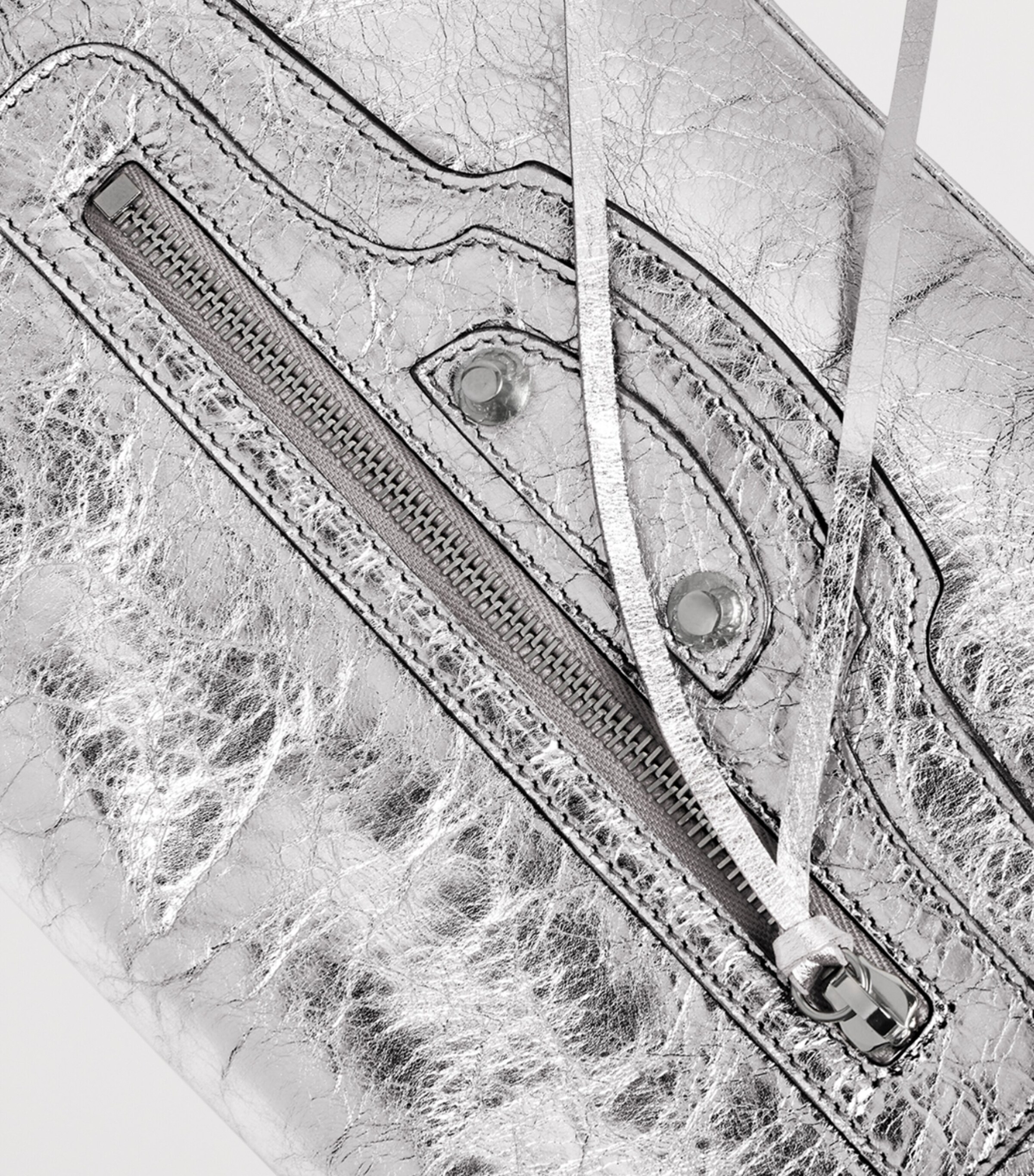 Balenciaga Lambskin Le City Clutch Bag Image 7