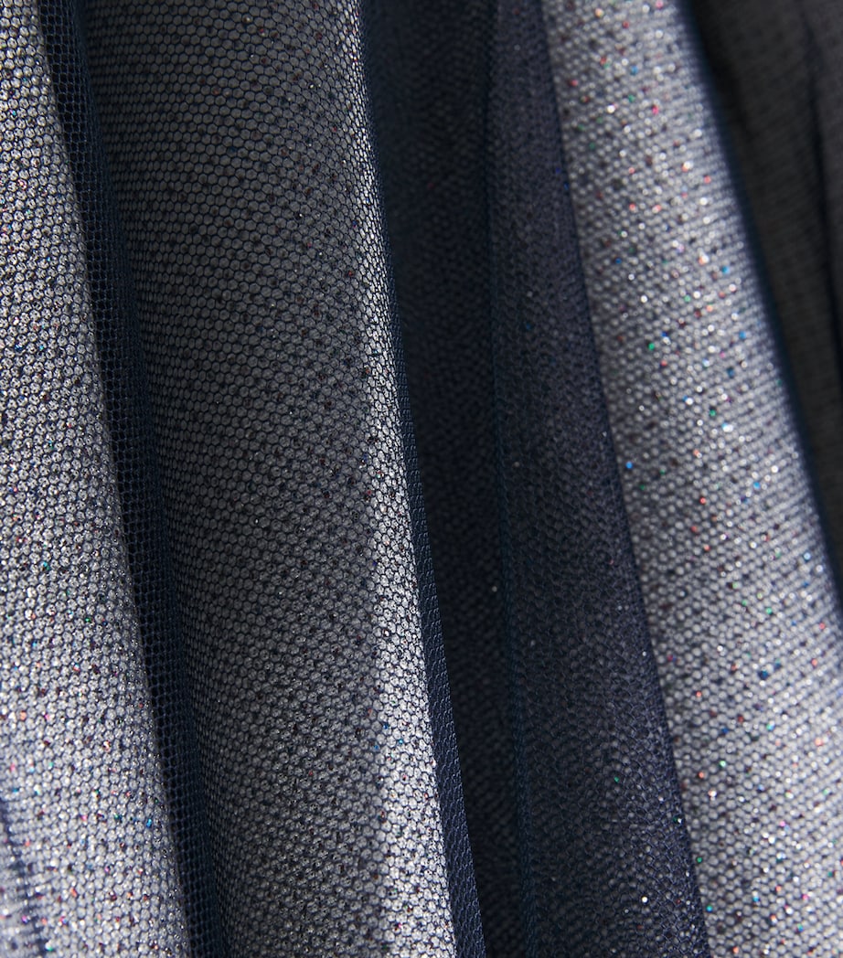 Sparkle Logo Skirt (8-12 Years) NAVY Image 3