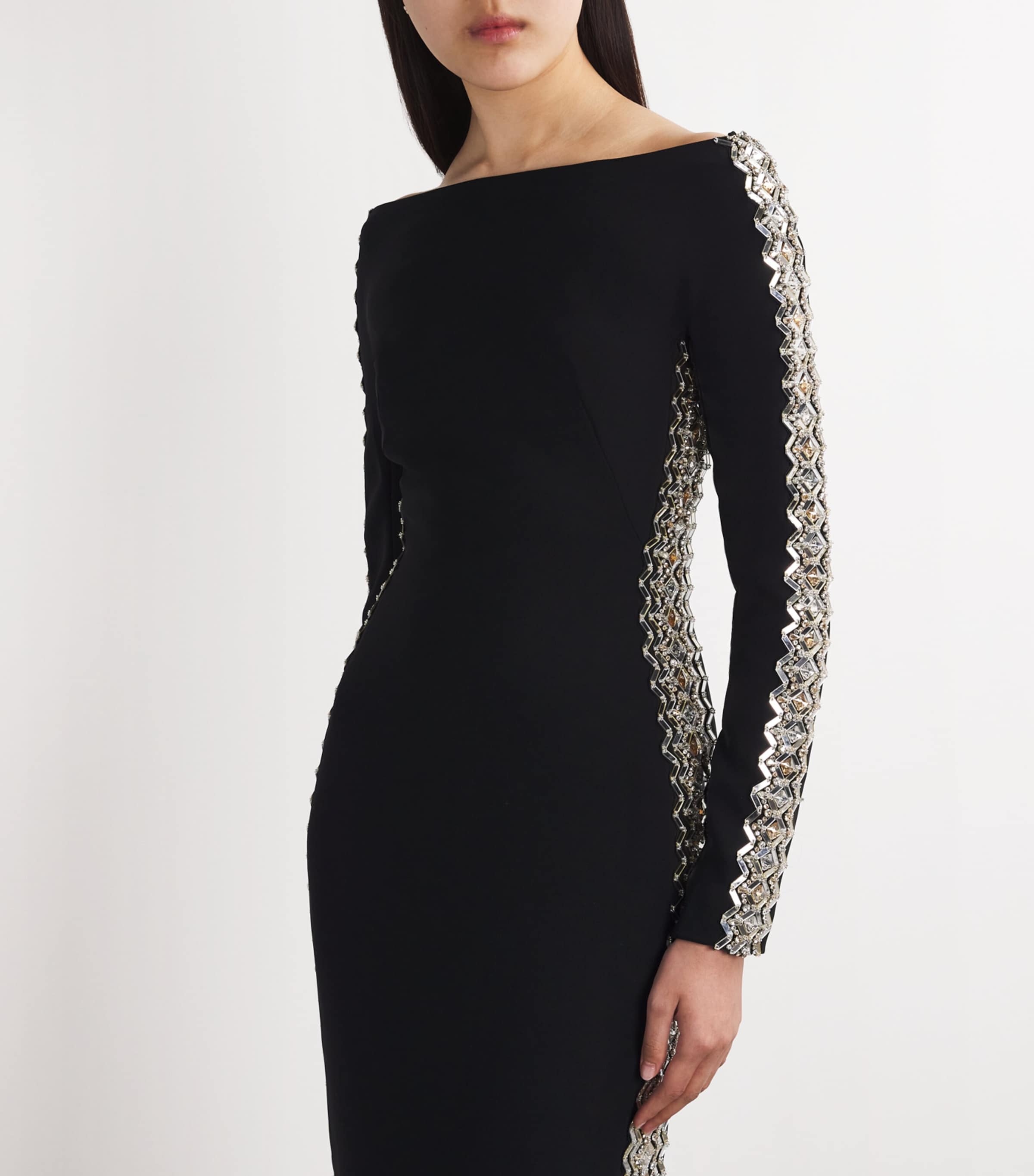 Jenny Packham Crepe Embellished Charisma Gown | Harrods AE