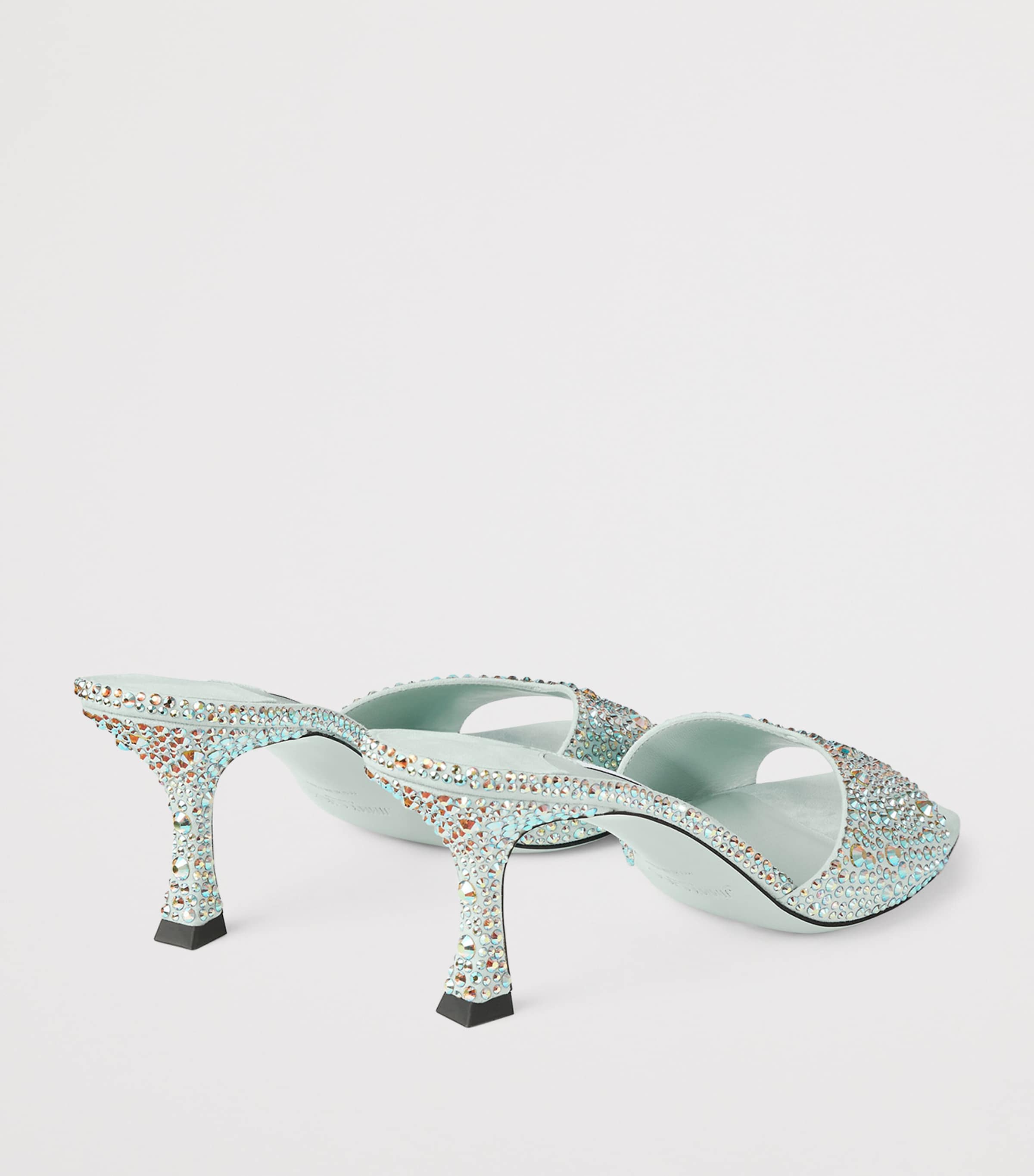 【Jimmy Choo】スカイ メタリックレザー ミュール 70mm Jimmy Choo Skye 70mm Metallic Mules | Gold | FARFETCH