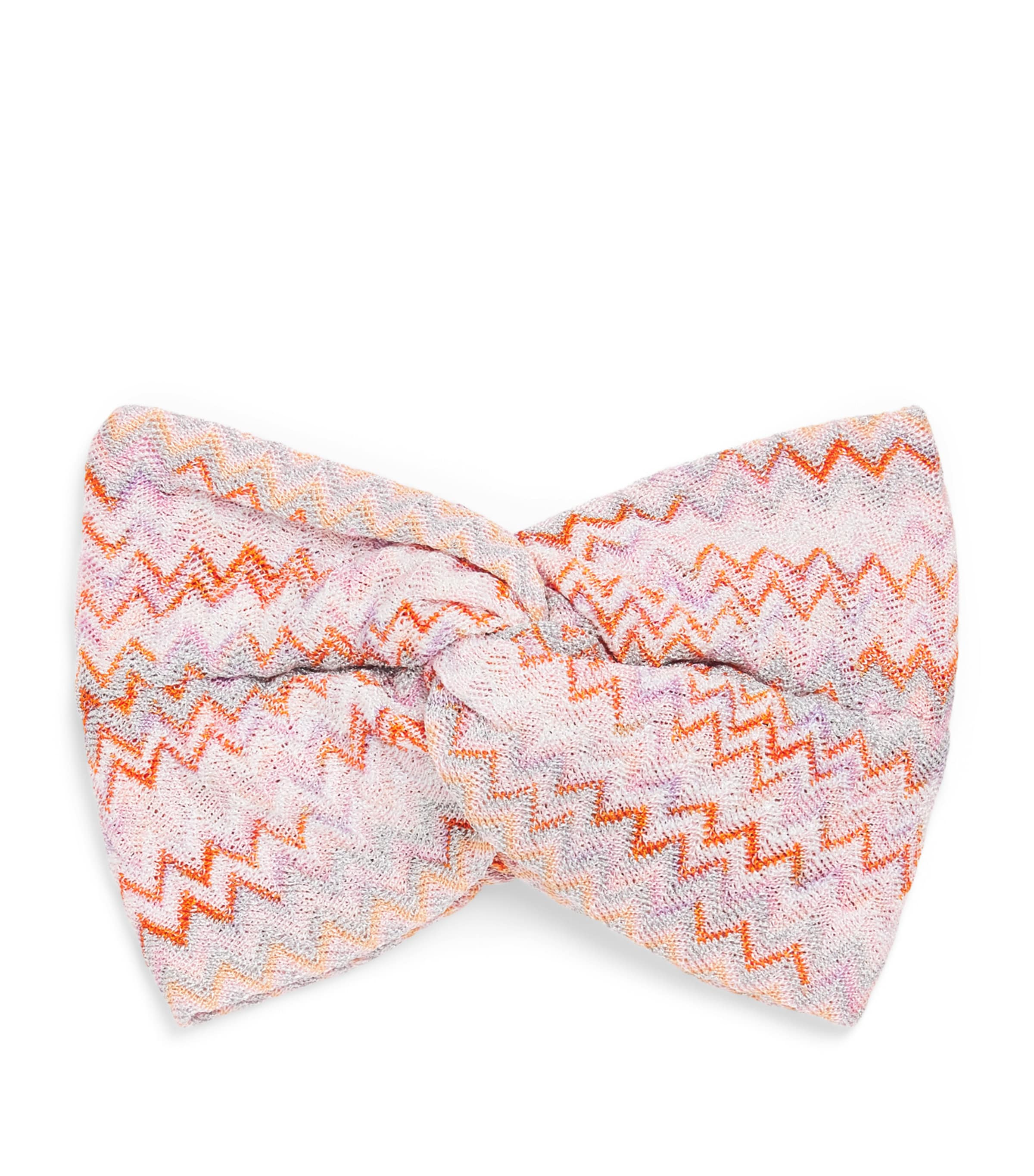 Missoni Knot-Front Zigzag Headband Image 1