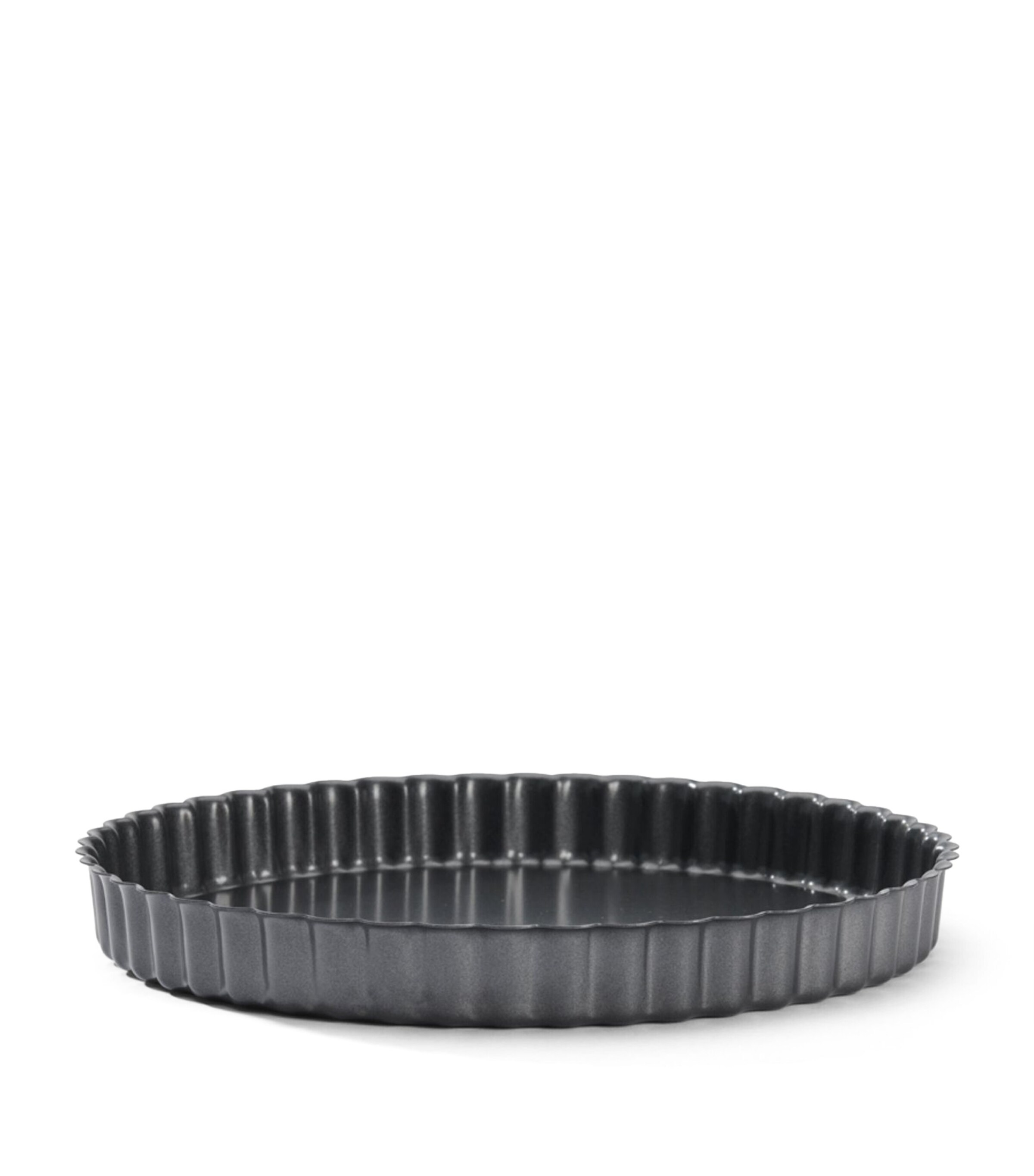 De Buyer Non-Stick Fluted Tart Mould (24cm) Grey Image 2
