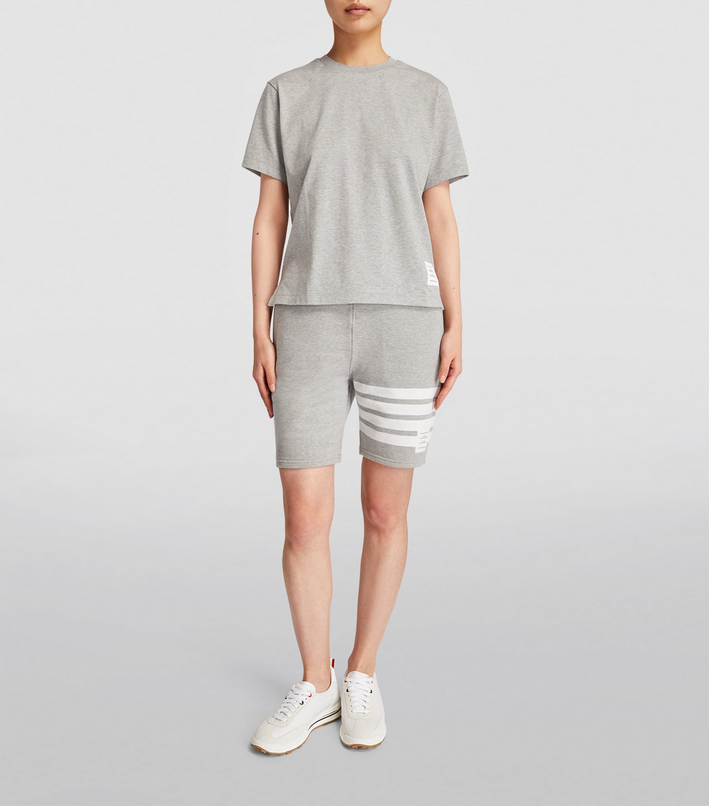 Name Patch T-Shirt LT GREY Image 2