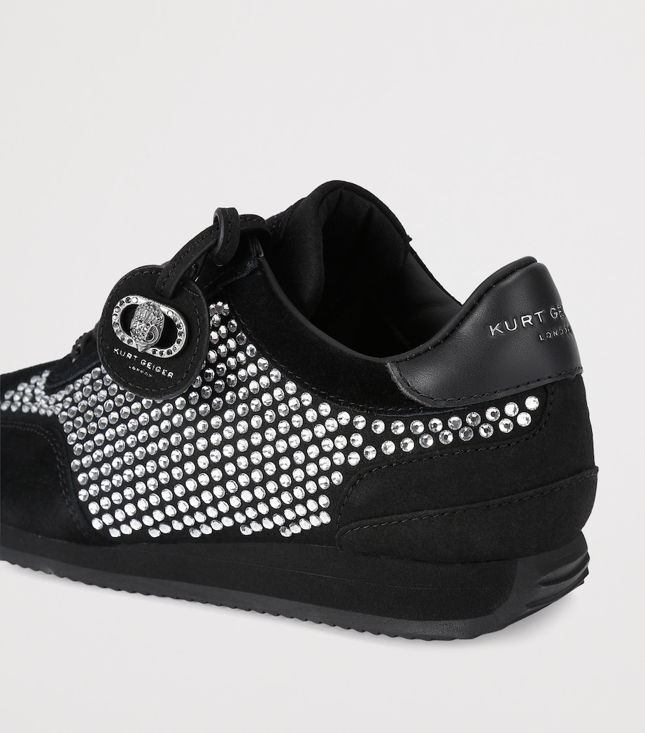 Suede Embellished Chelsea Sneakers BLK/OTHER Image 2