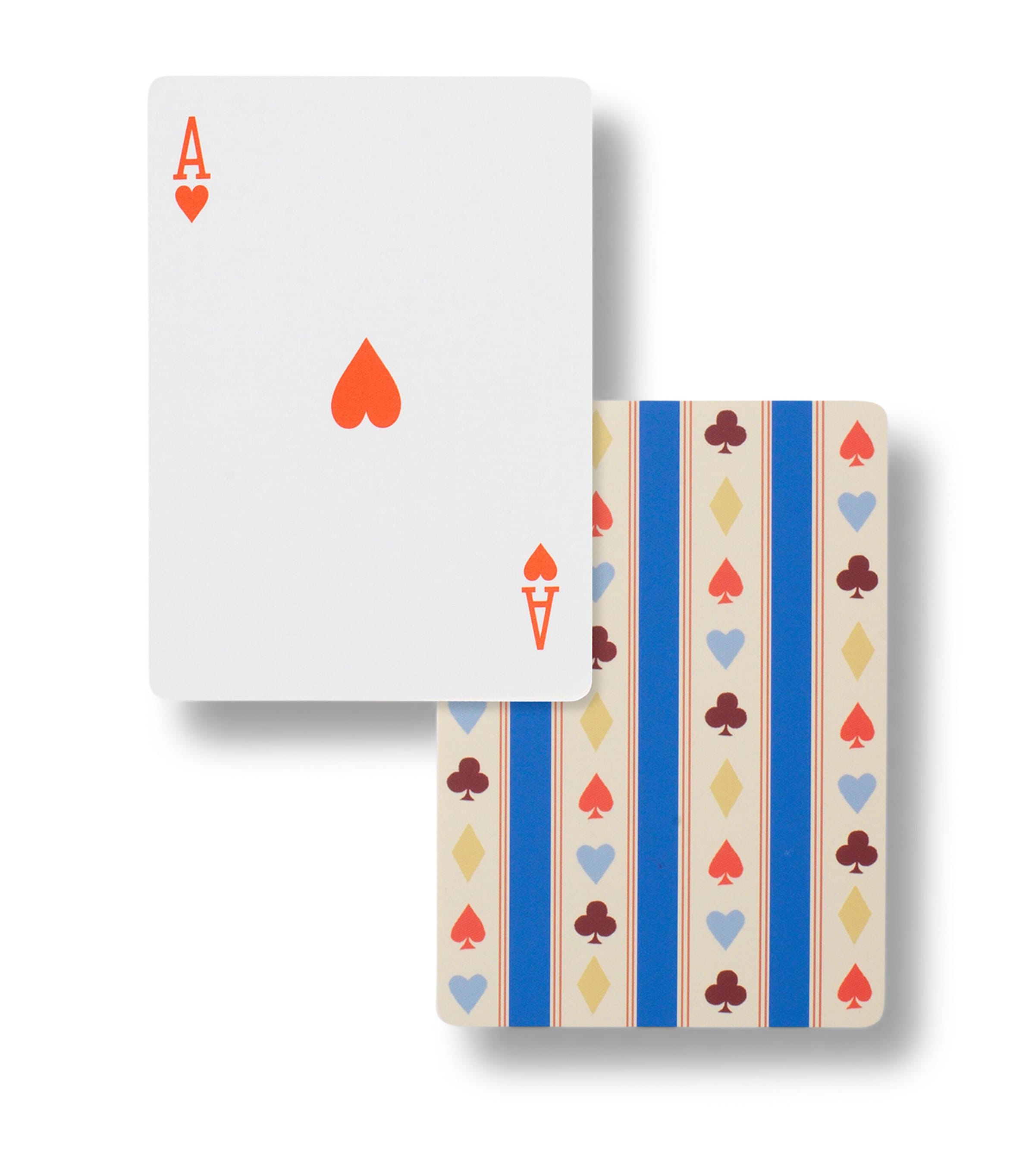 Suits & Stripes Playing Cards (Set of 2) BLUE Image 3
